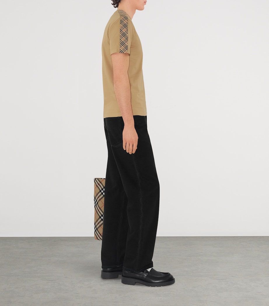 Cotton Equestrian Knight T-Shirt FLAX Image 3