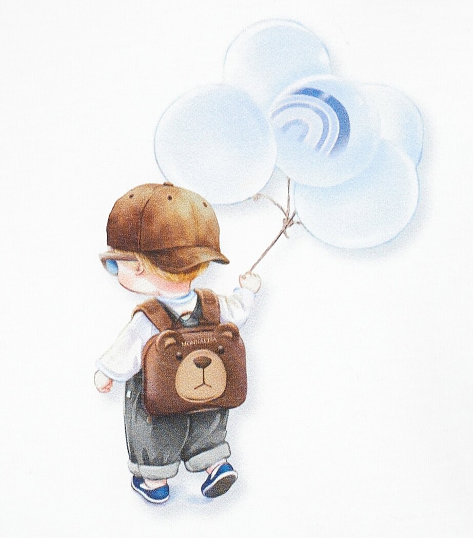 Cotton Printed T-Shirt (6-24 Months) PANNA Image 3