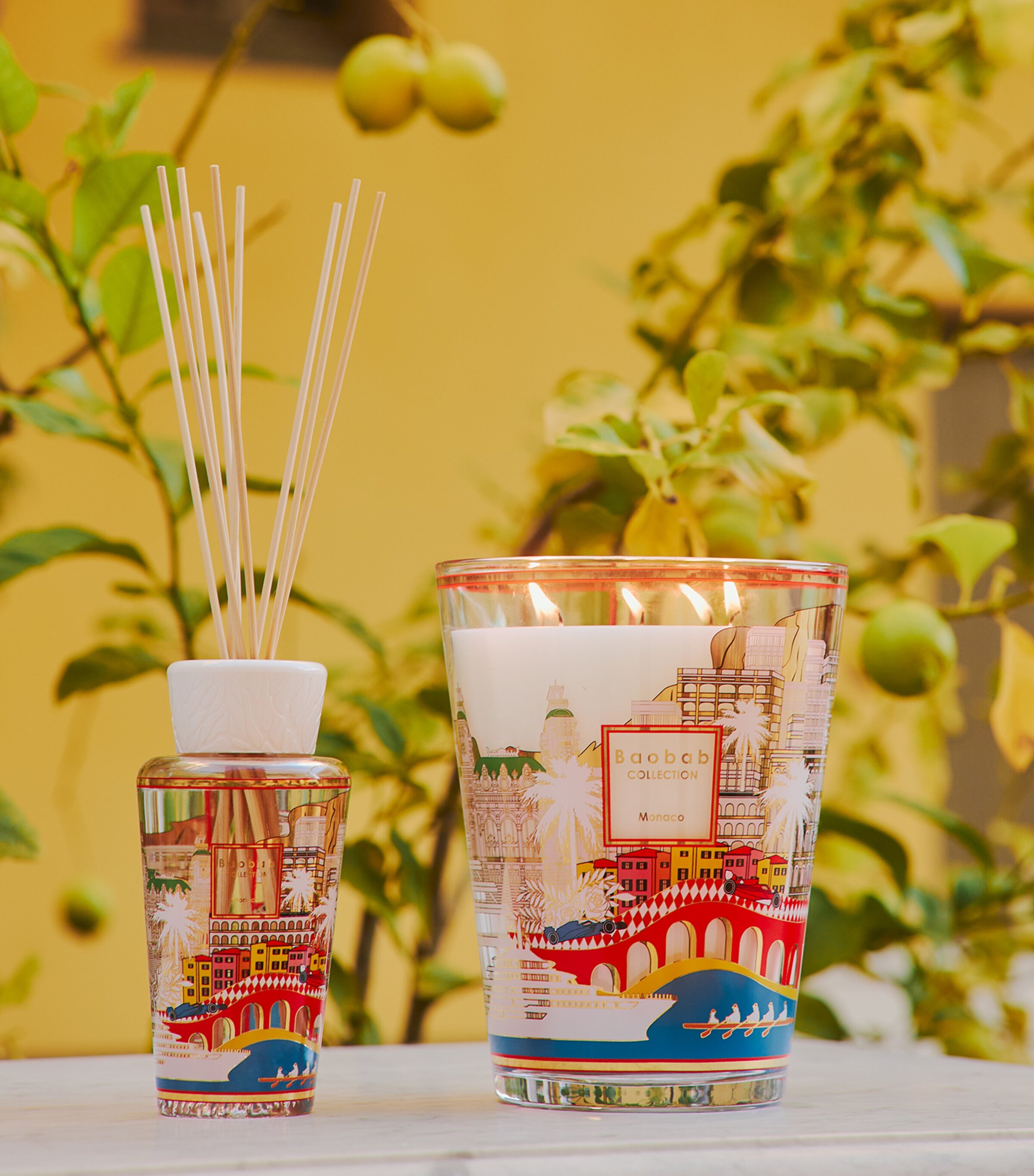 Baobab Collection Monaco Scented Candle (6kg) Gold Image 4
