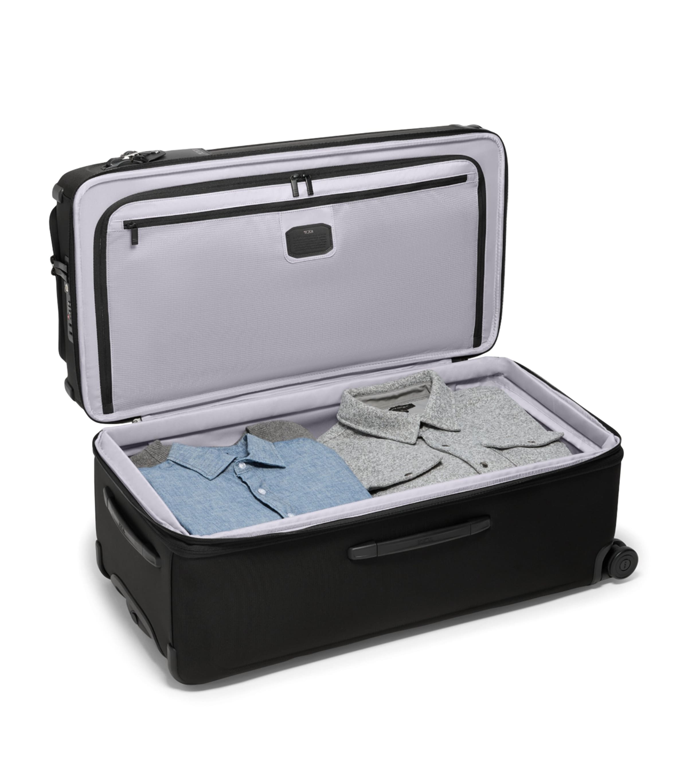 Tumi Large Alpha 4 Dual Access Expandable Trunk (78cm) Black Image 8