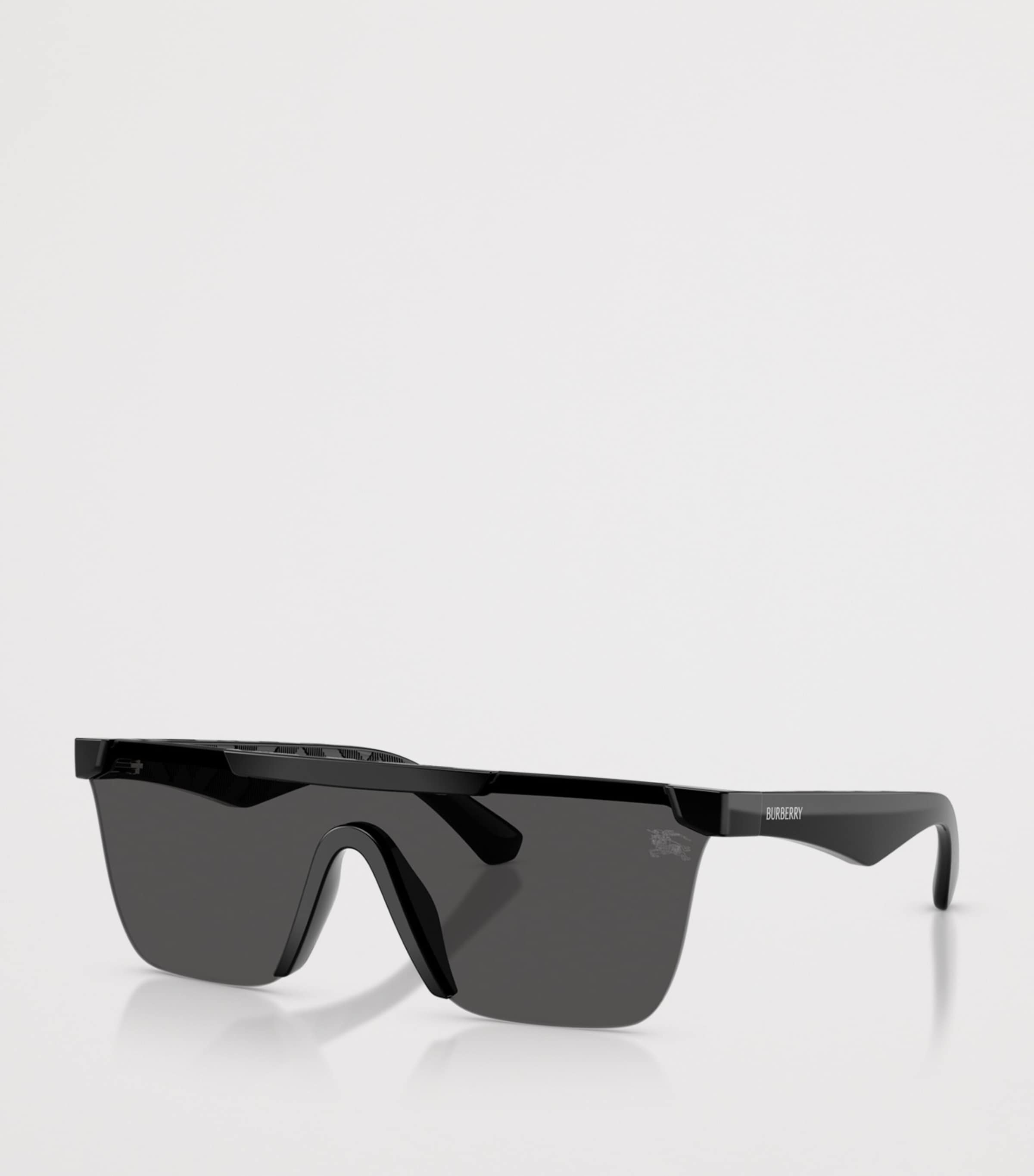 Burberry Injected BE4480D Rectangle Sunglasses Black Image 2
