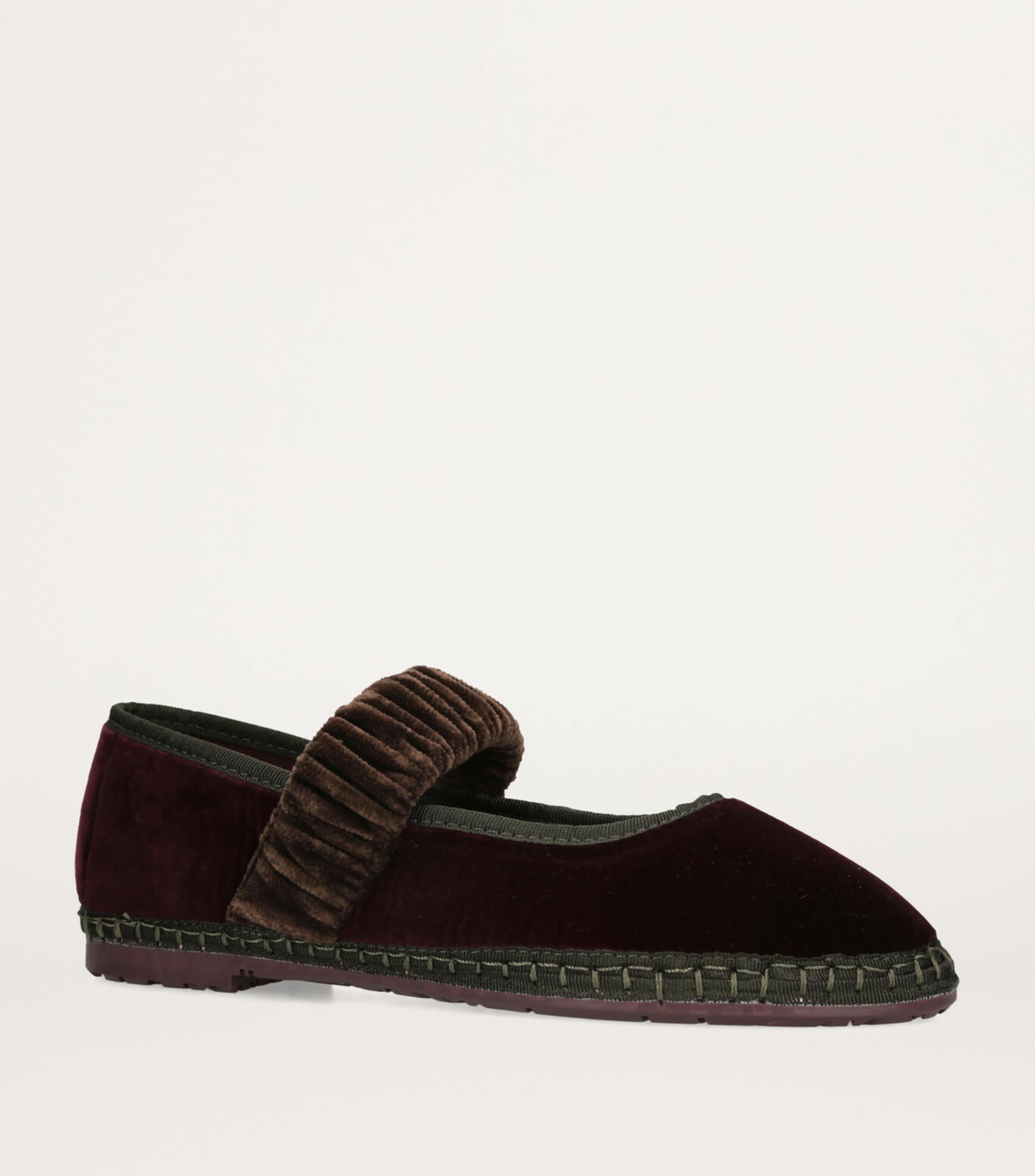 Velvet Mafalda Espadrilles WINE Image 3