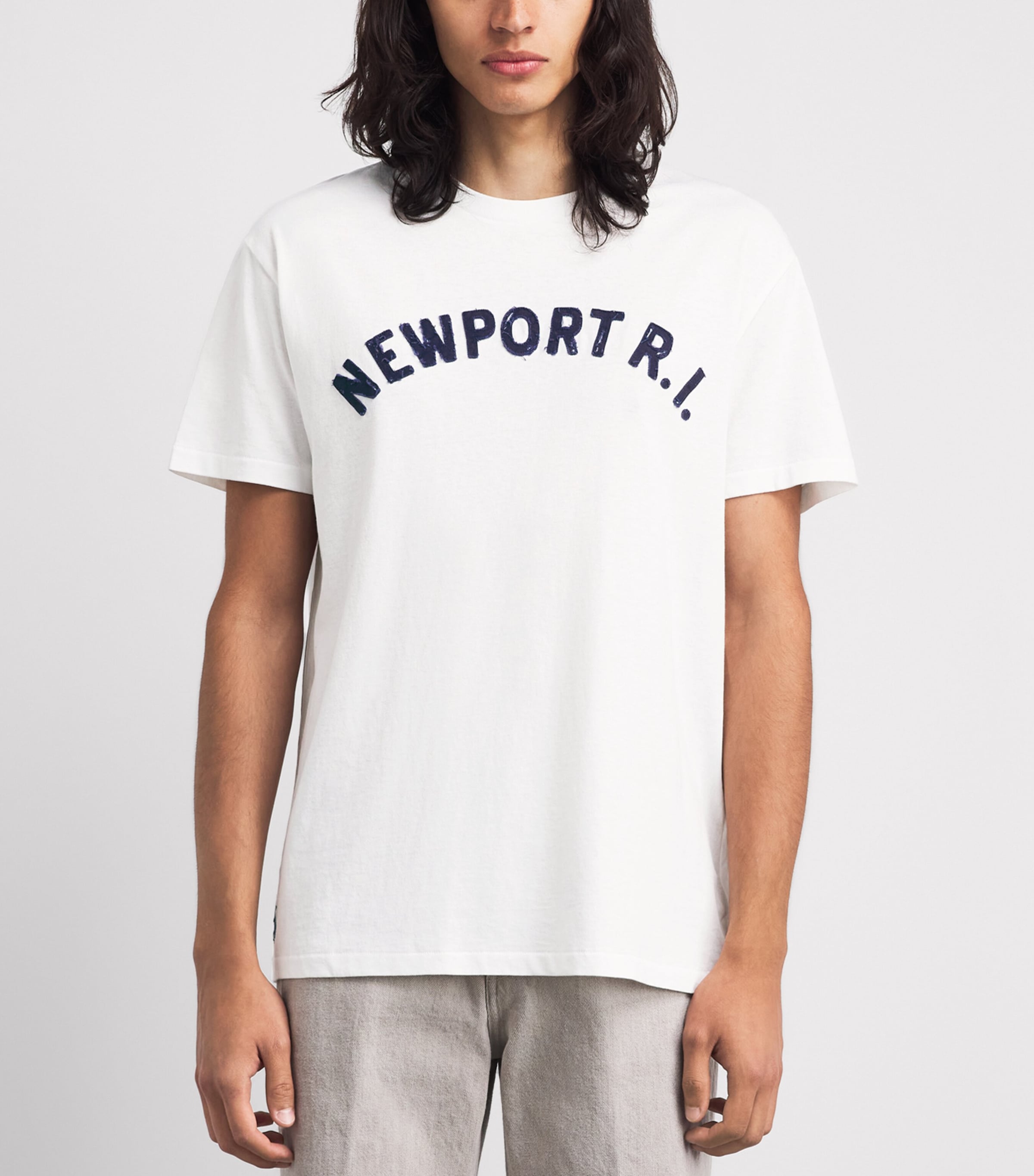 Polo Ralph Lauren Mens Cotton Newport T-Shirt White Image 4