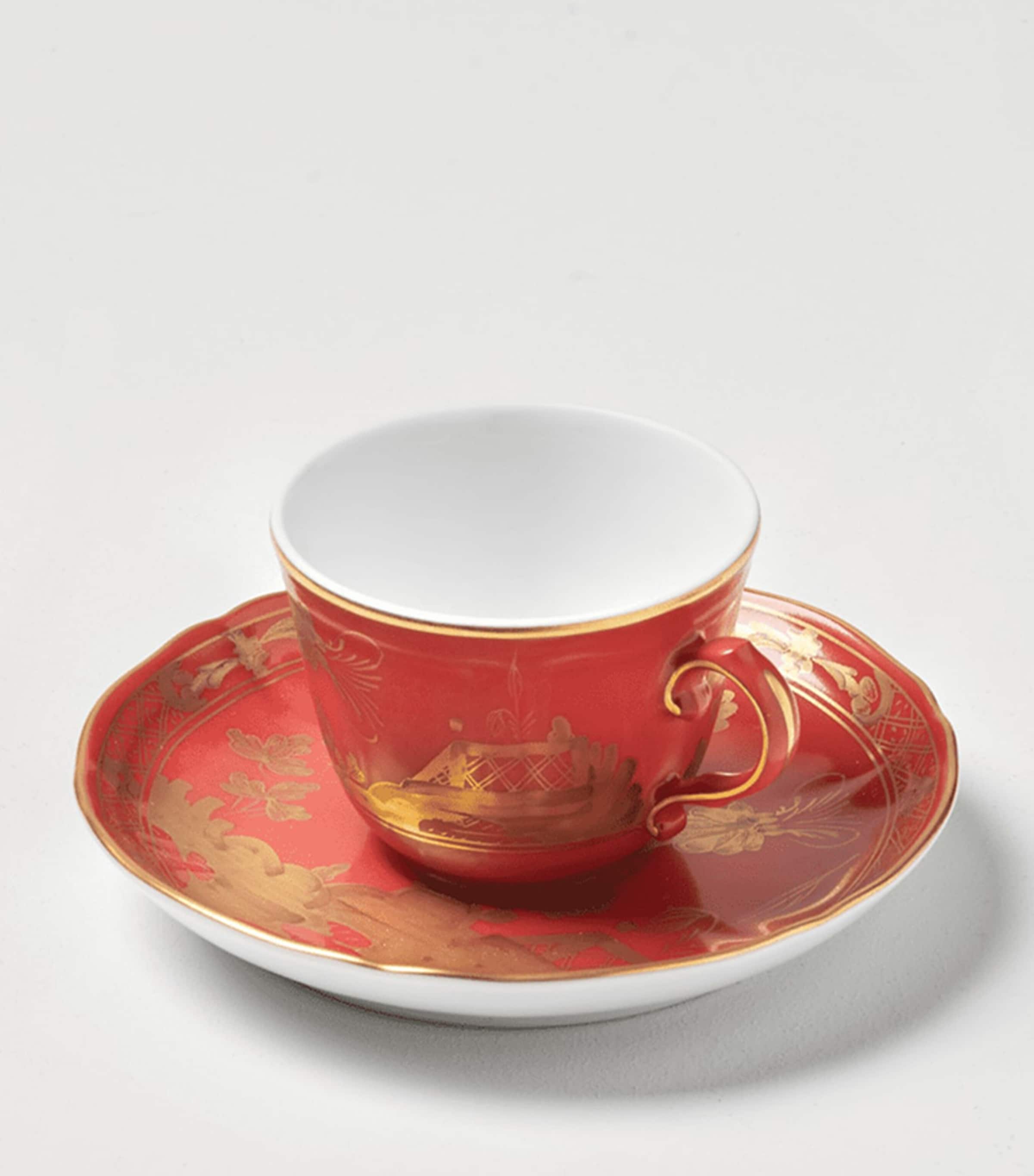 GINORI 1735 Oriente Italiano Rubrum Coffee Cup Image 2