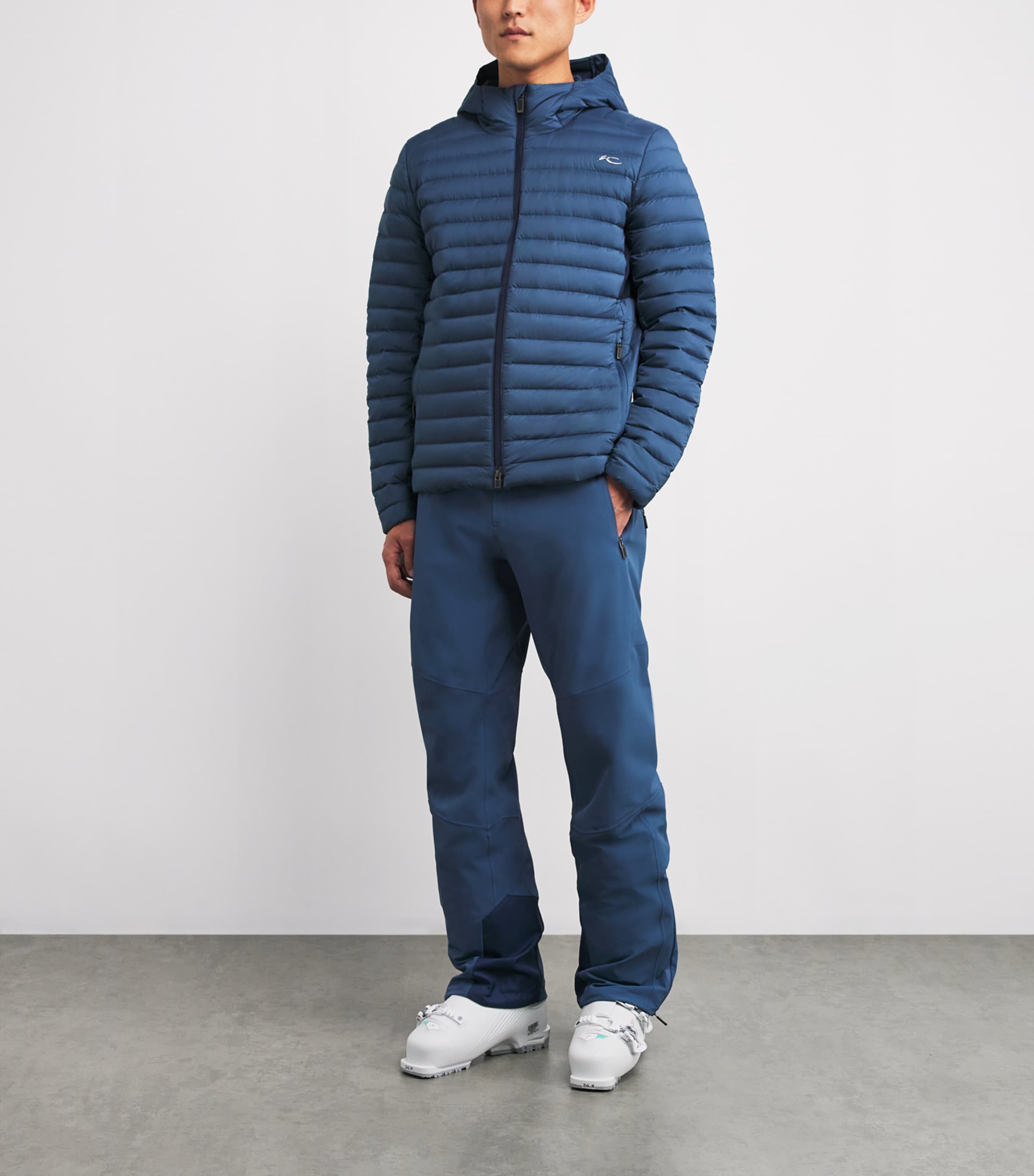 Water-Repellent Blackcomb Down Jacket ADMIR BLUE/KJUS NAVY Image 2