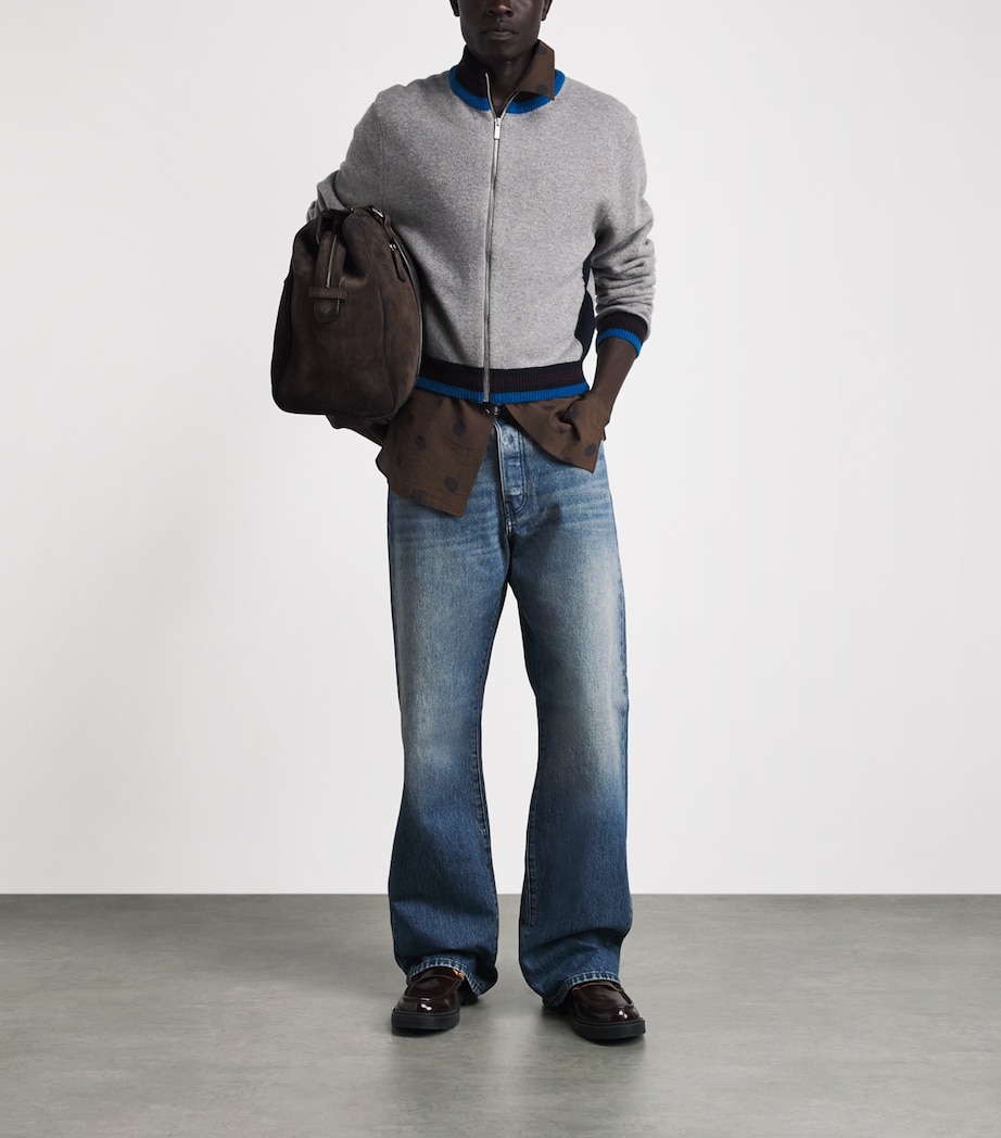 DRIES VAN NOTEN Mens Straight Jeans Image 2