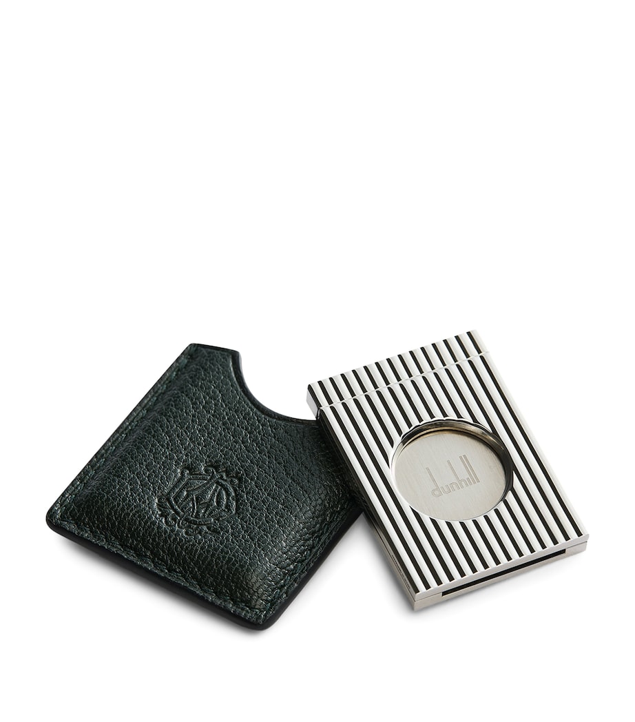 Dunhill Stainless Steel Cigar Cutter Green Image 3