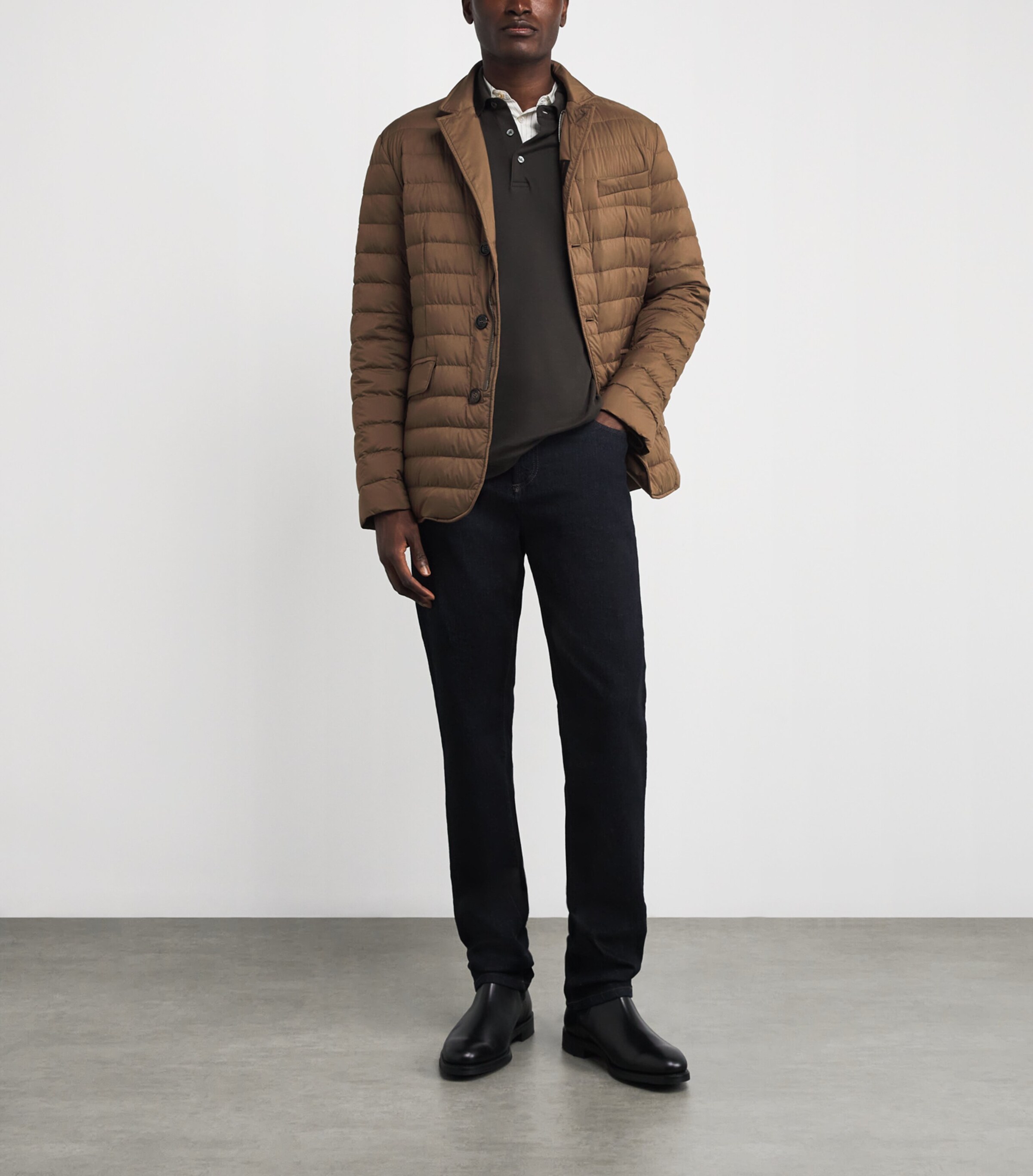 Water-Repellent Zavyer Jacket BEAVER U0206 Image 2