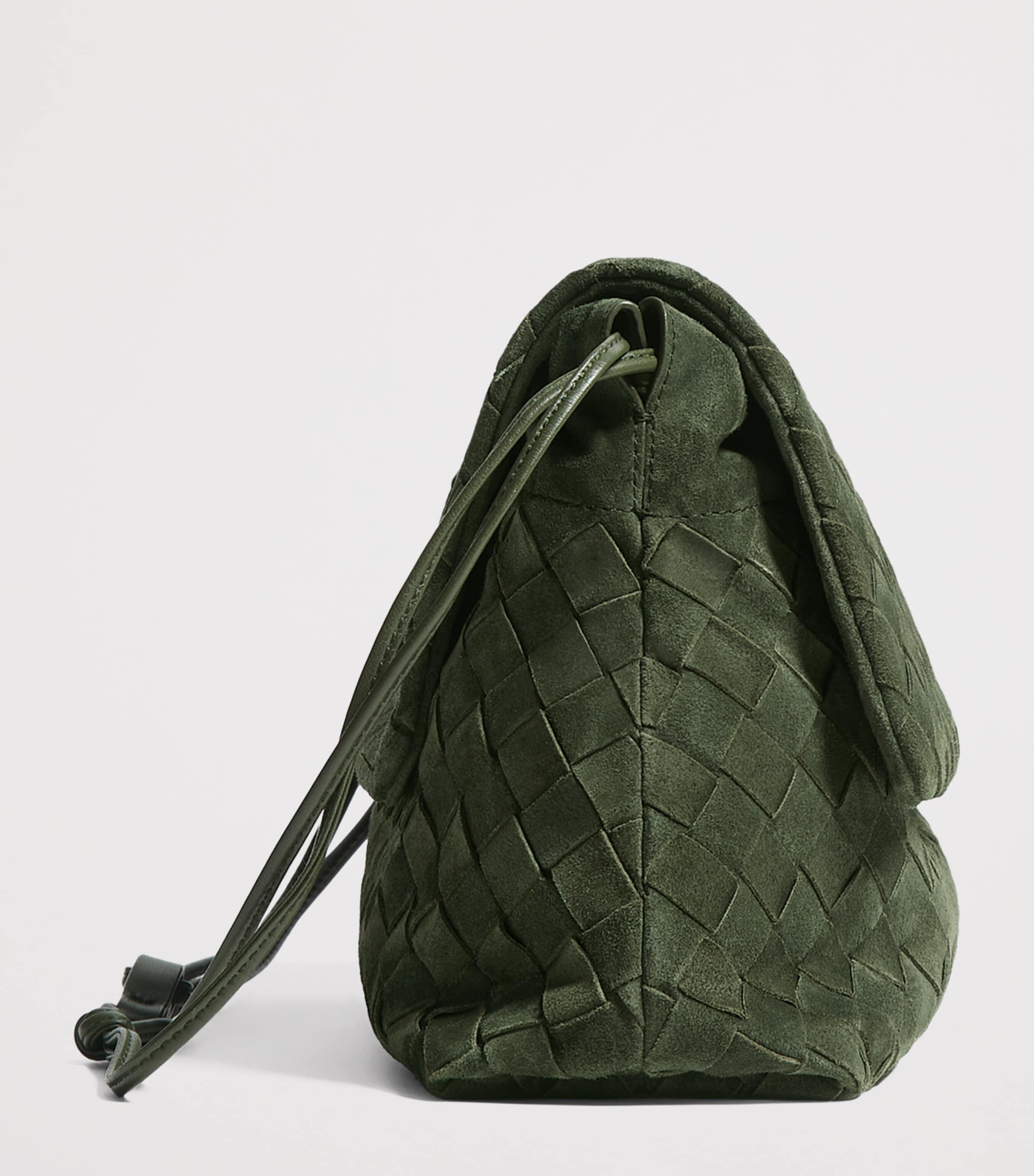 Bottega Veneta Suede Giorno Shoulder Bag Image 5