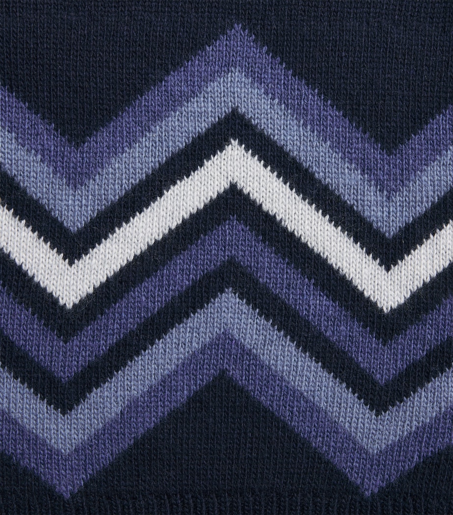Missoni Kids Zigzag Sweater Blu/multicolor Image 2