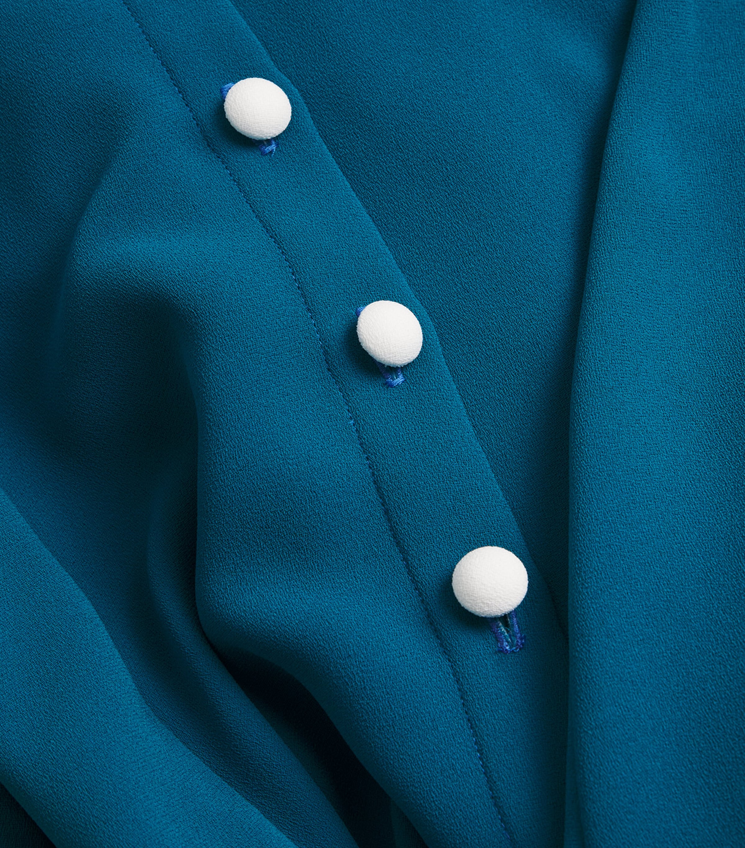 Georgette Jab Midi Skirt LAGUNA BLUE Image 5