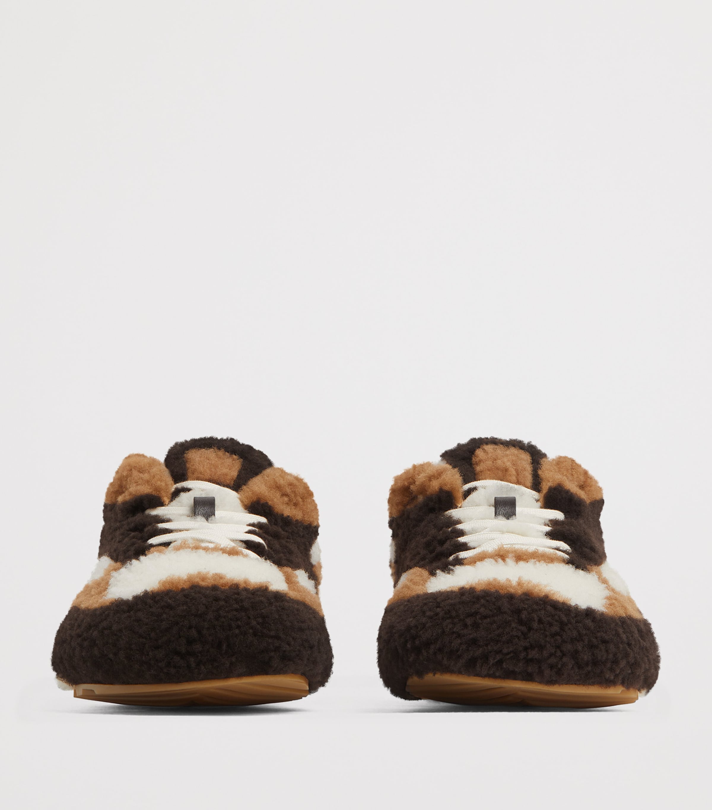 Bottega Veneta Multi Shearling Orbit Flash Sneakers | Harrods US