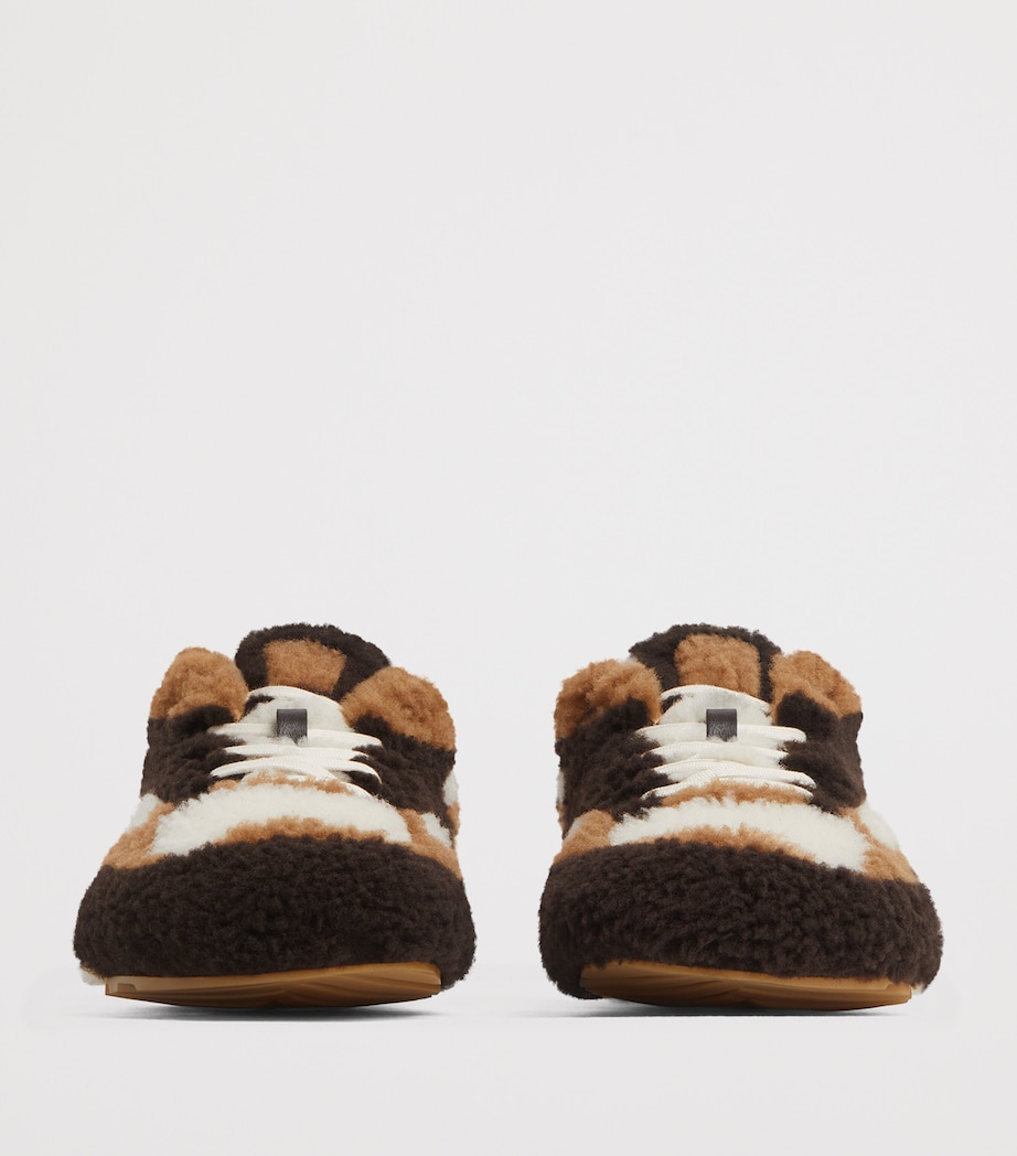 Shearling Orbit Flash Sneakers 8907 Image 3