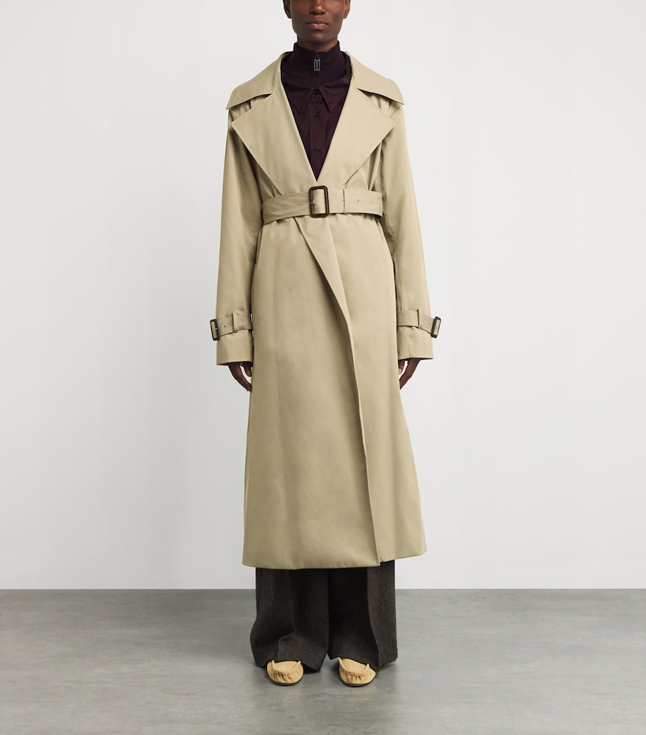 Minaret Trench Coat L70 SEAGRASS Image 3