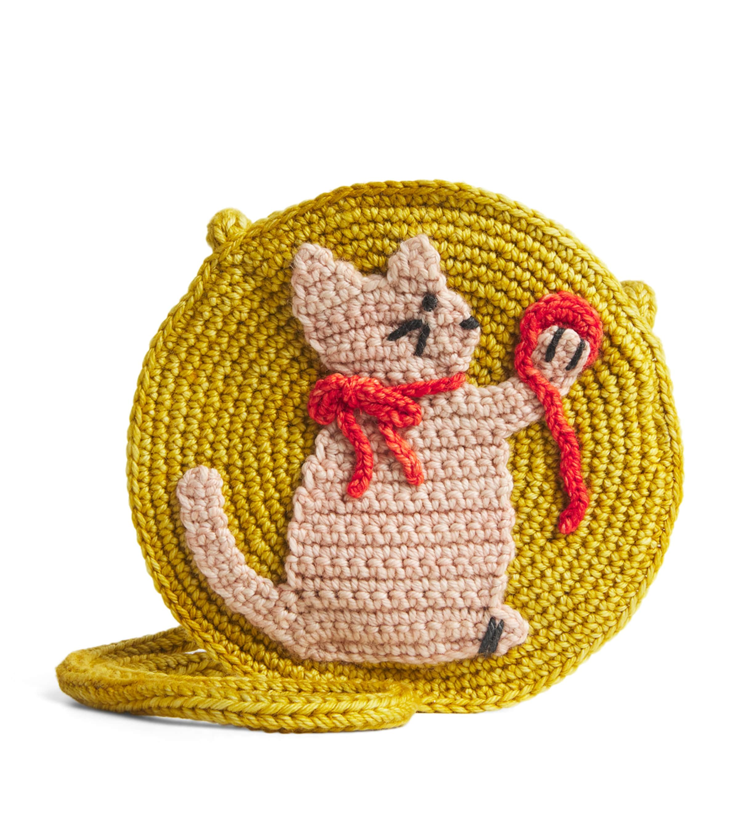 Misha & Puff Meadow Yarn Cat Circle Bag | Harrods US