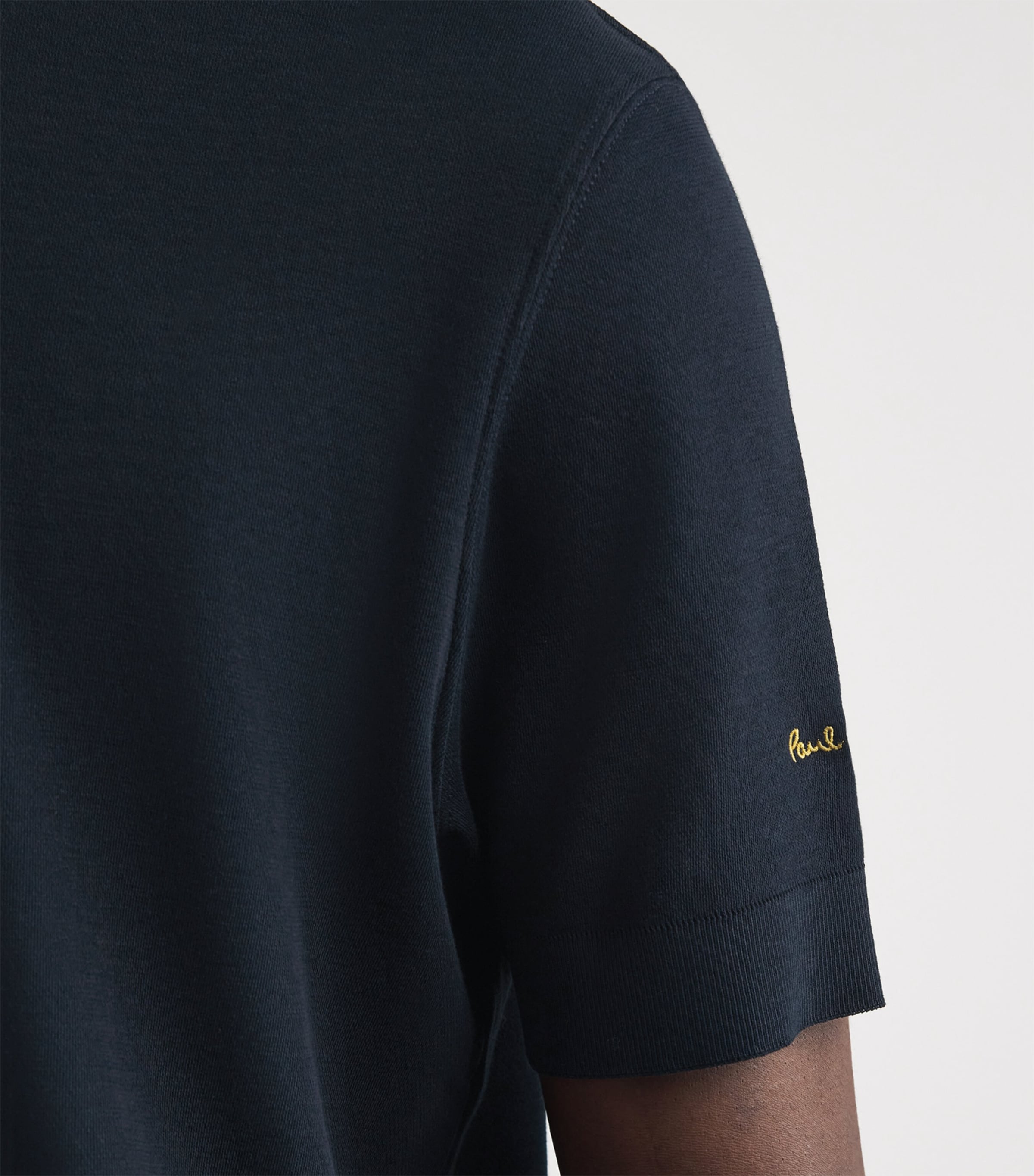 Organic Cotton Logo T-Shirt BLUE-49 Image 6