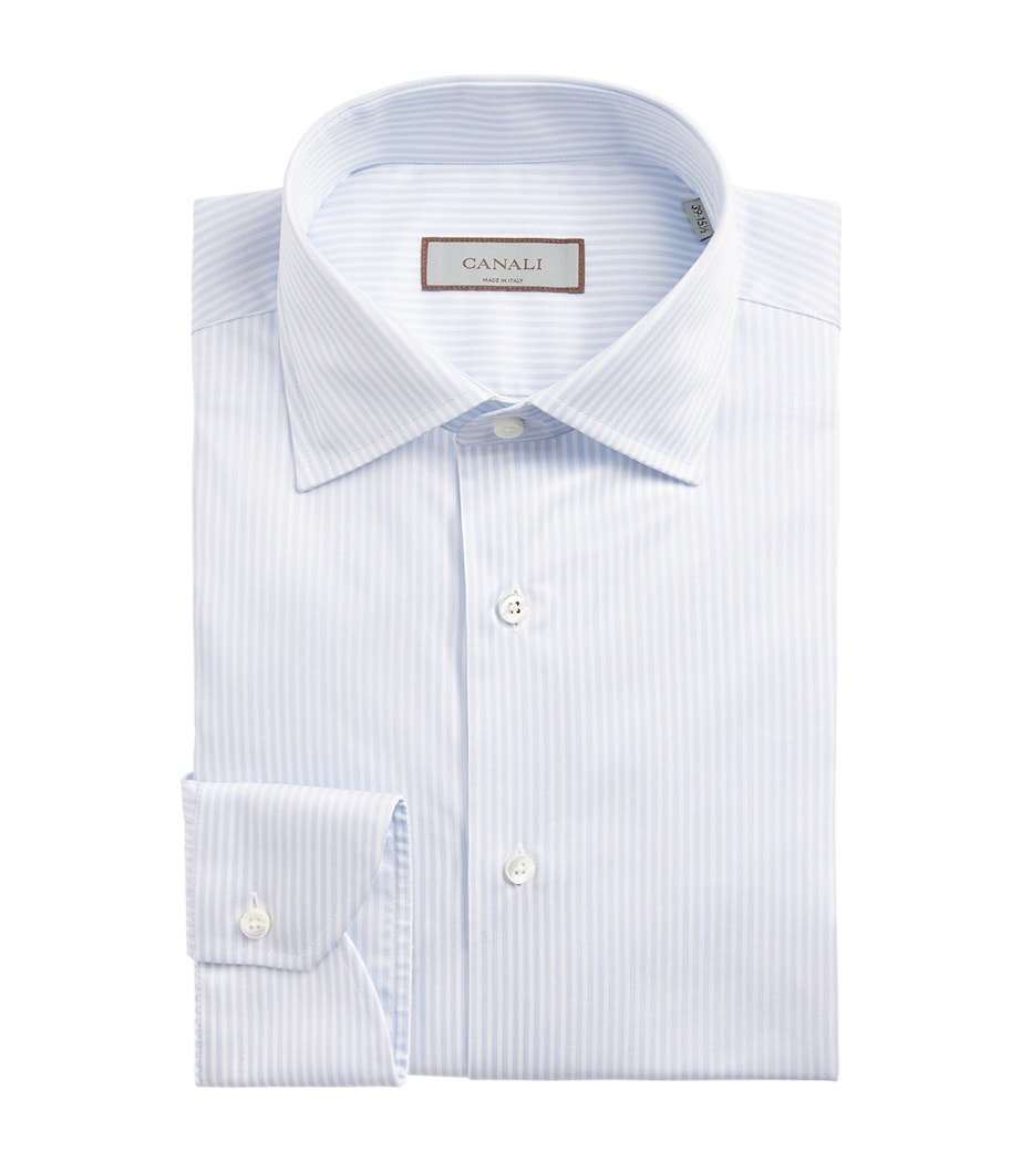 Cotton Stripe Shirt 401 Image 1