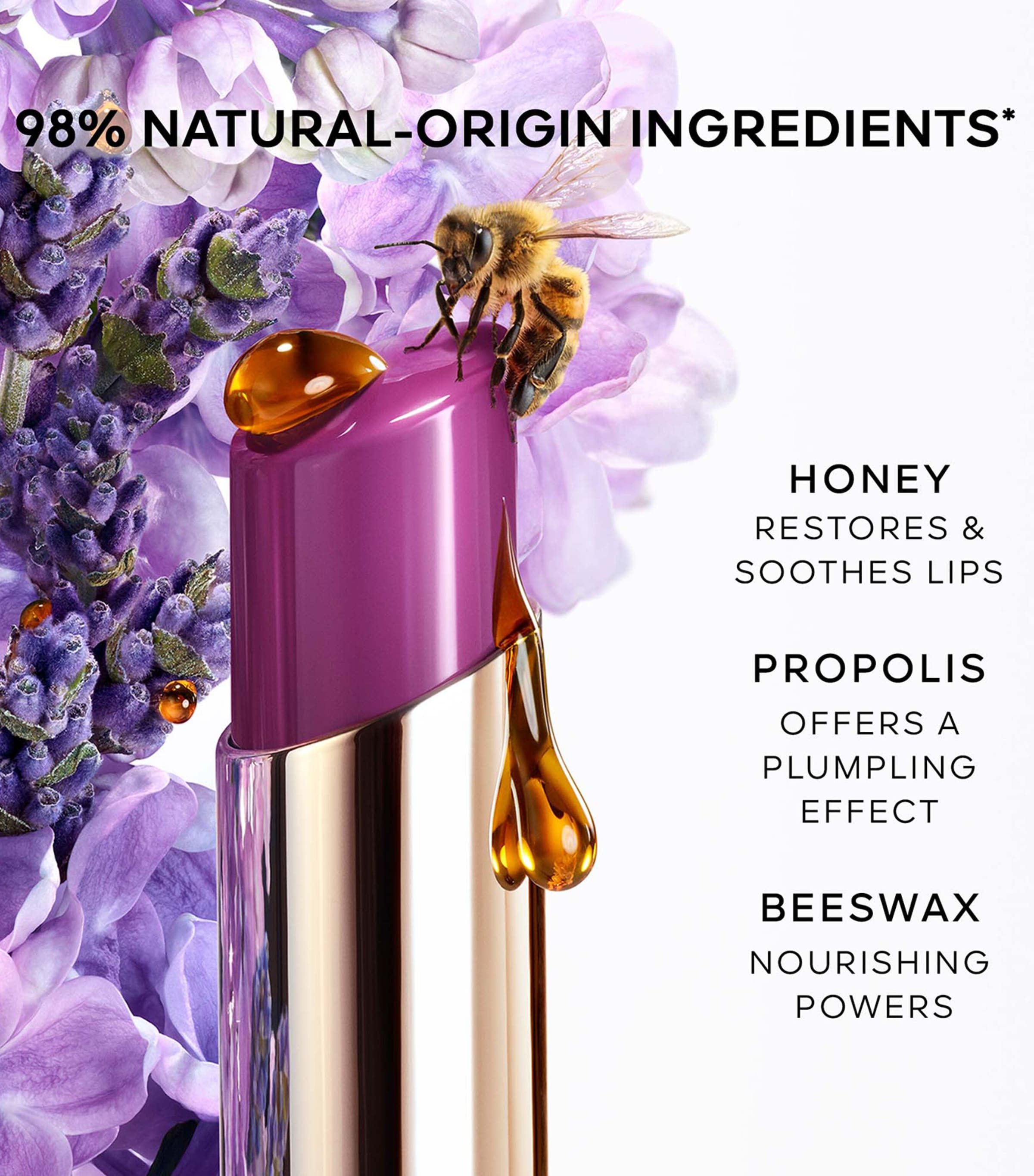 Guerlain KissKiss Bee Glow Honey Tint Balm (3.2g) | Harrods US