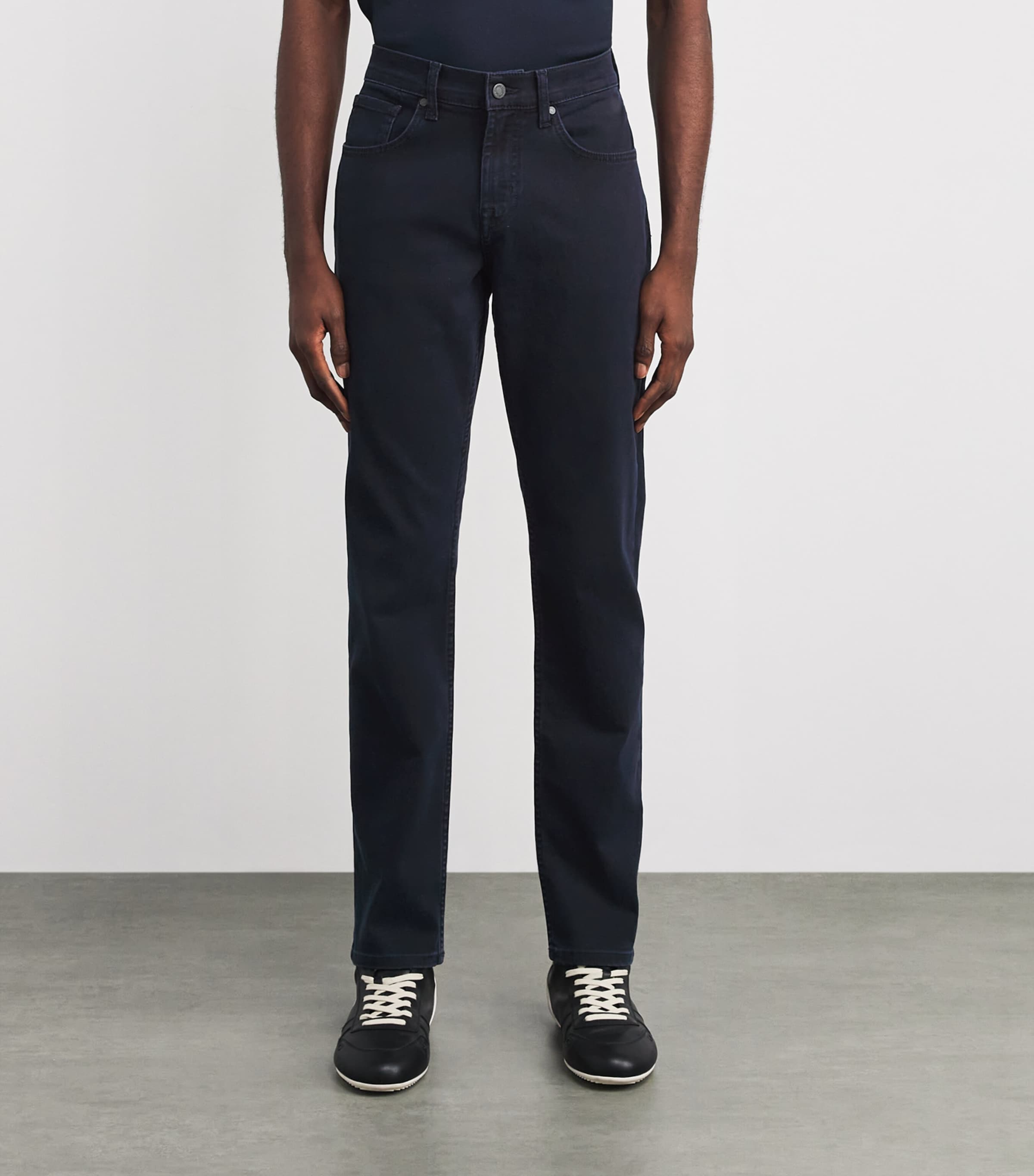 Slimmy Tapered Jeans BLUE BLACK Image 3