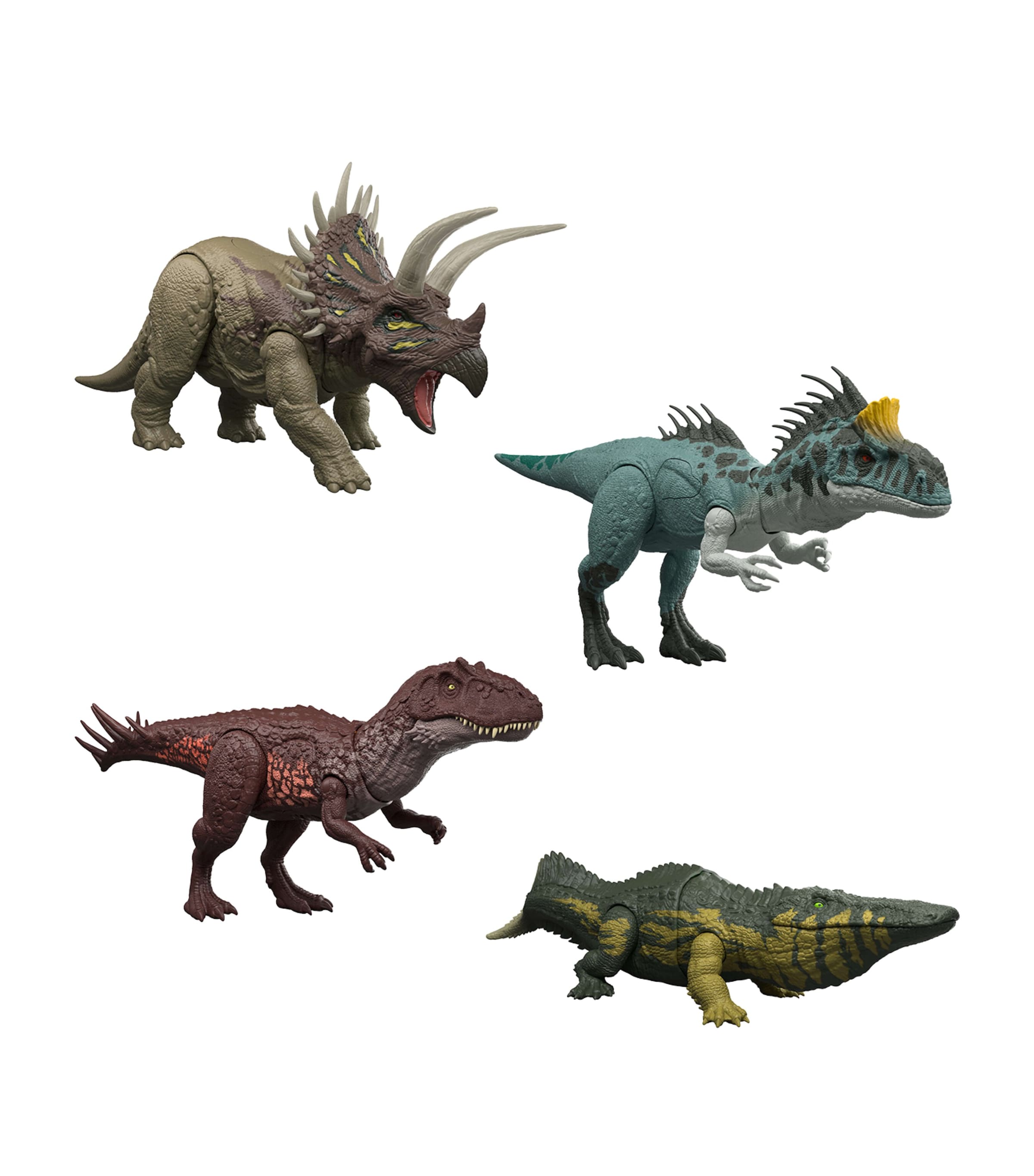 Jurassic World Jurassic World Wild Roar Triceratops Action Figure Image 5