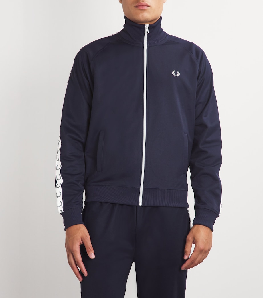 Logo-Tape Track Jacket 885 CARBON BLUE Image 3