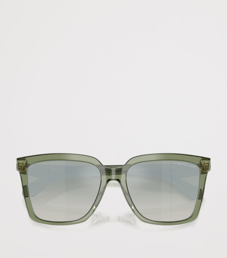 Michael Kors Menaggio Square Sunglasses Green Image 5