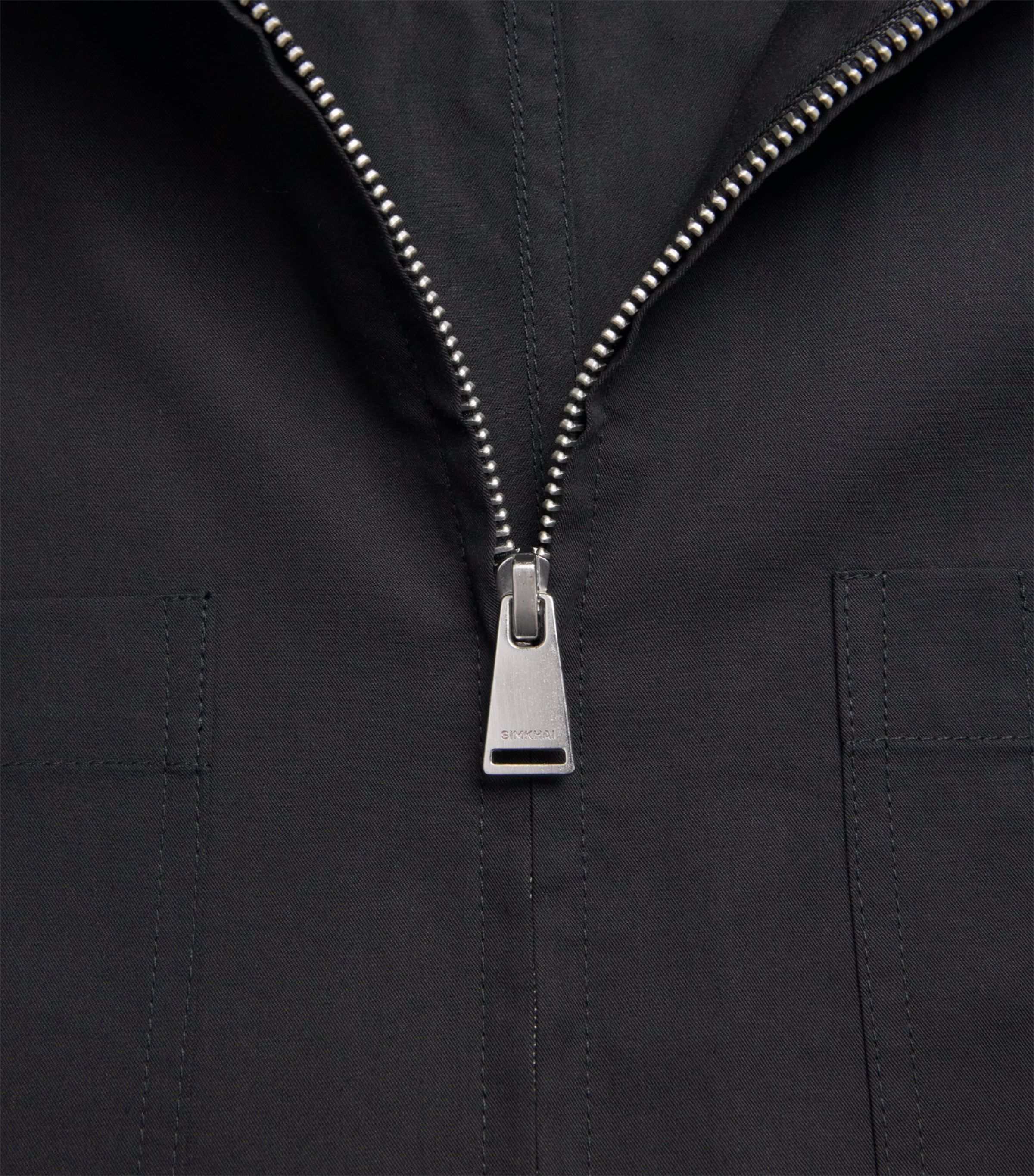 Cotton-Blend Overshirt BLACK Image 5