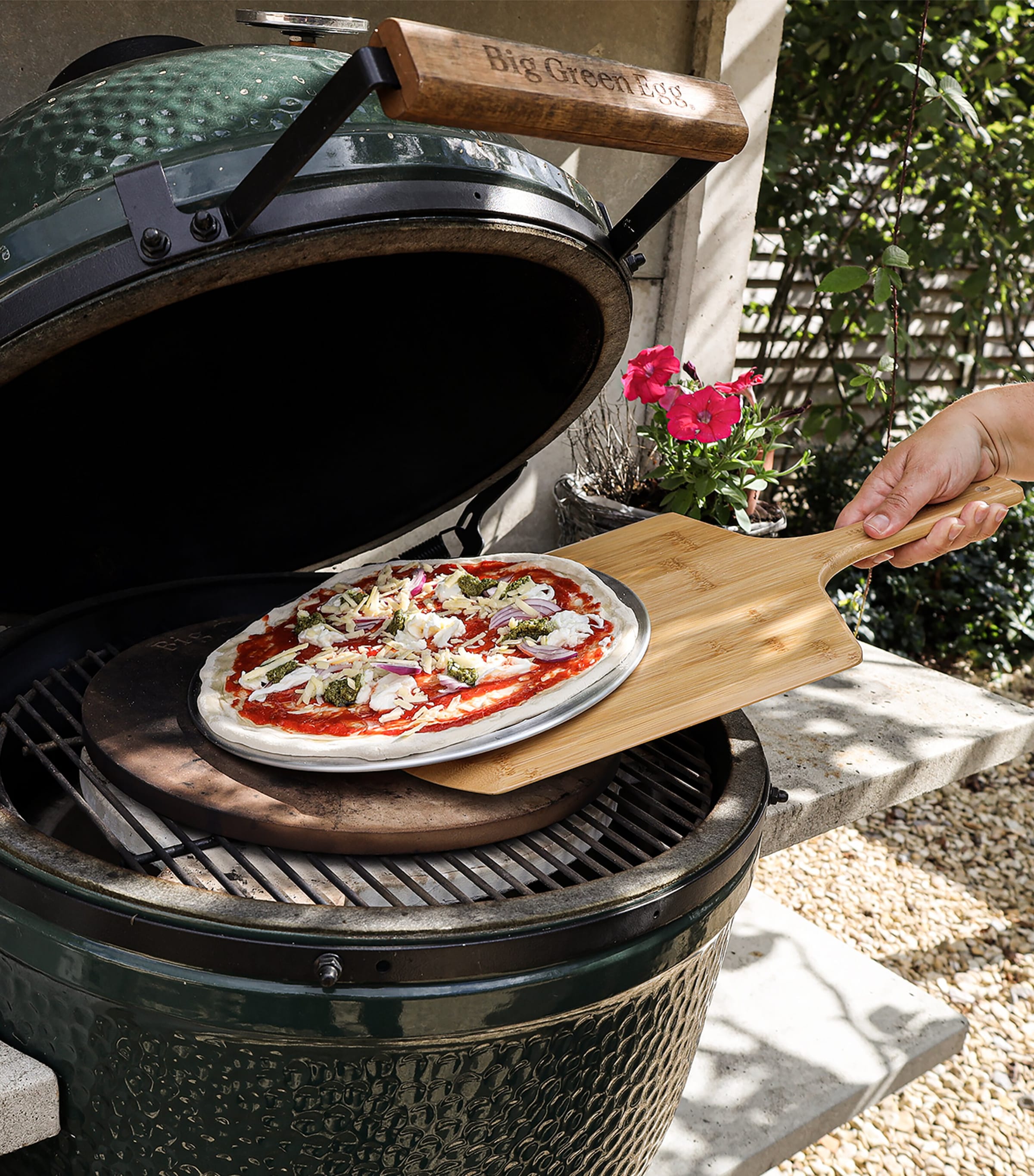 Bamboo Pizza Peel and Screen WOOD Image 2