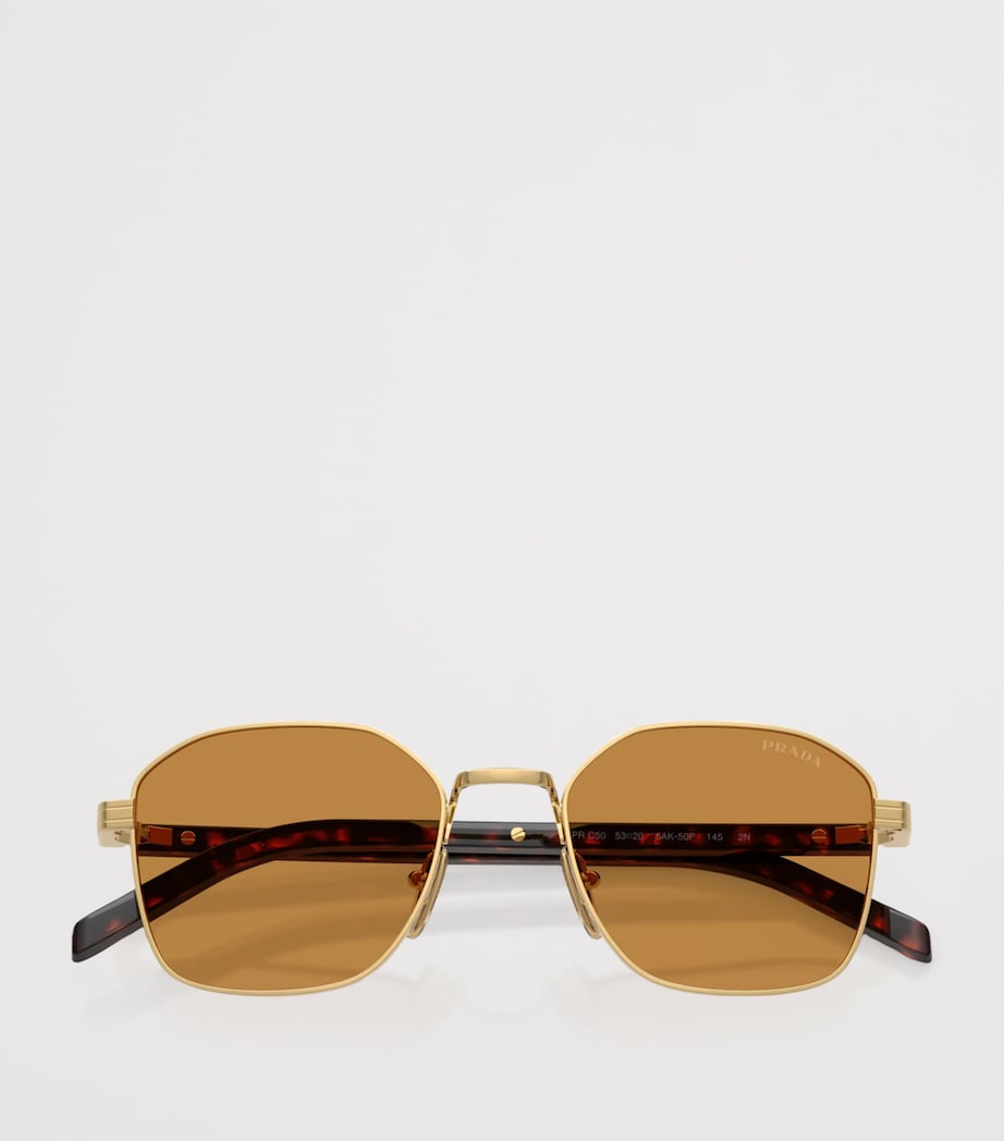 Metal Geometric Sunglasses 5AK50P Image 5