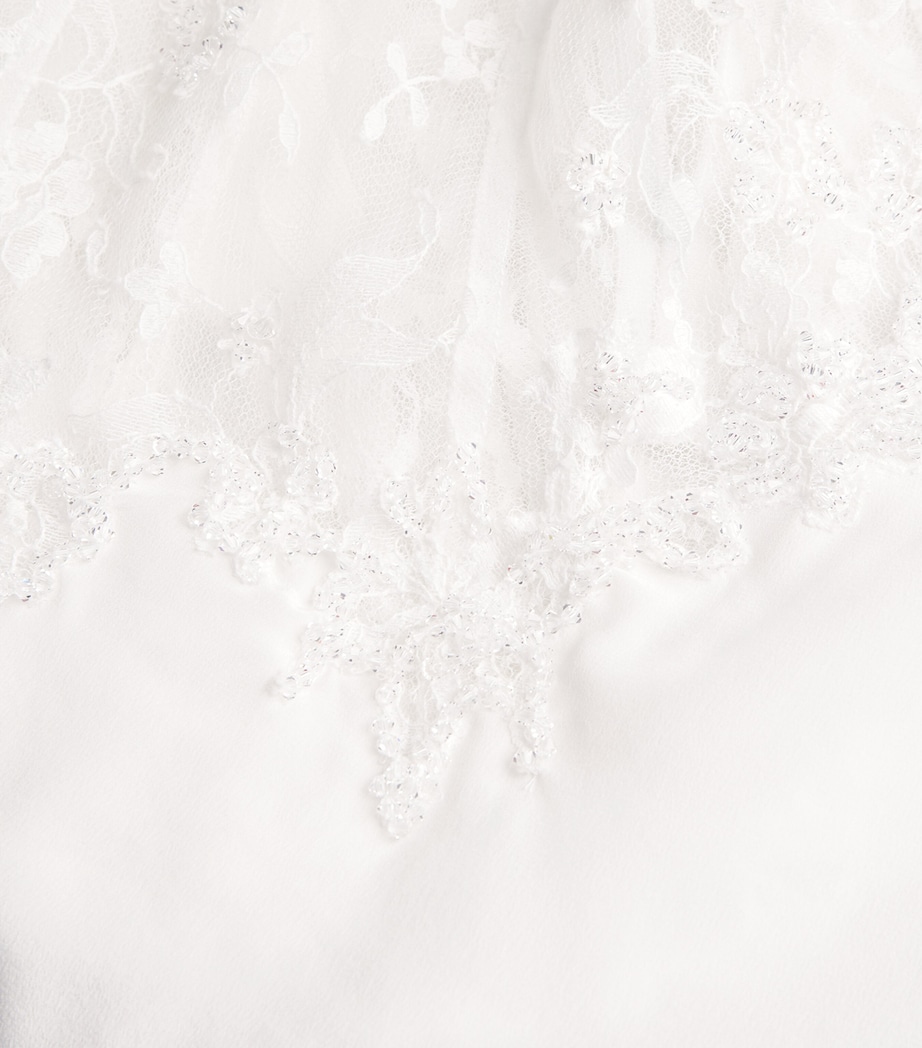 Silk Fatima The Bride Maxi Dress WHITE Image 4