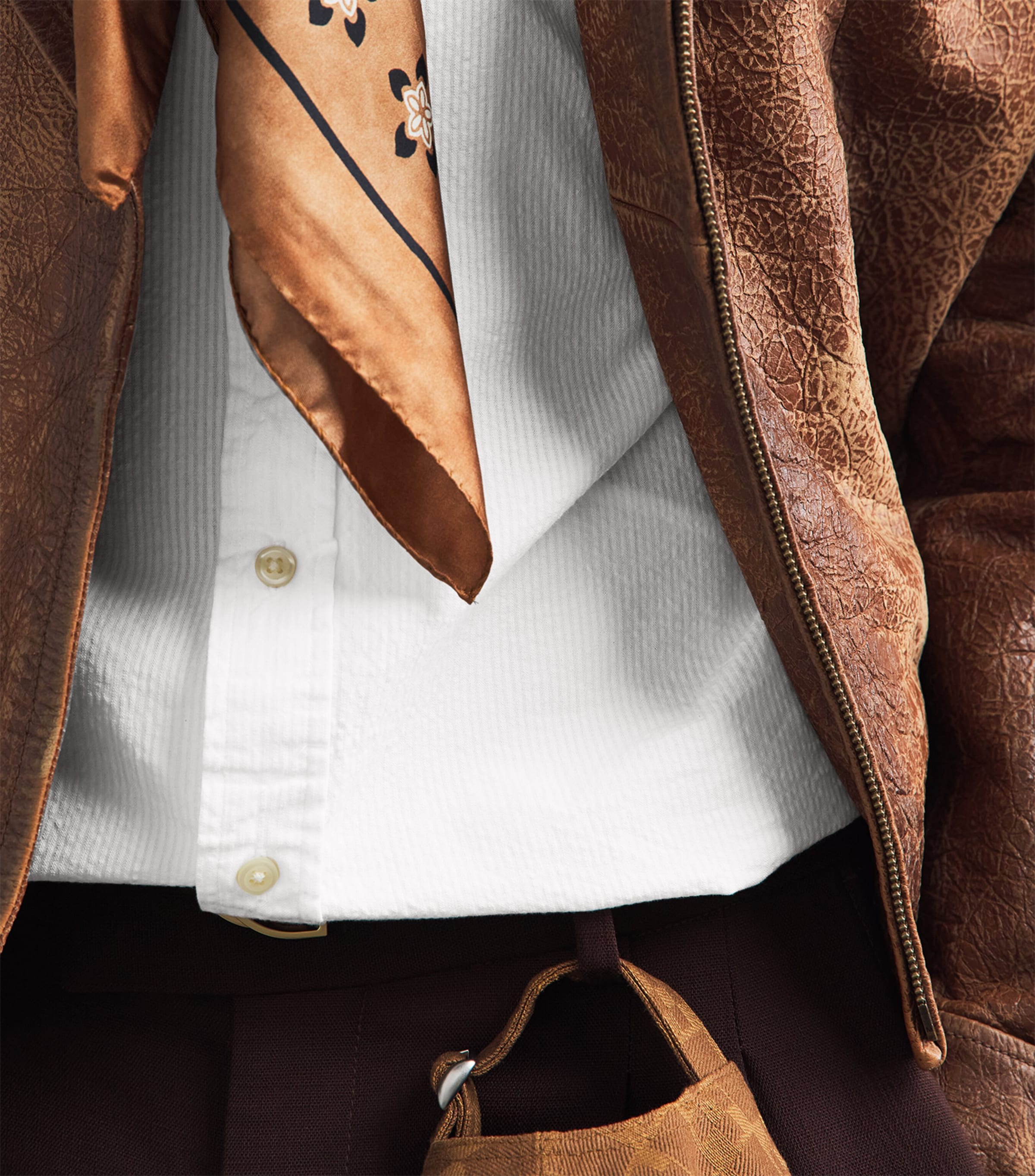 Polo Ralph Lauren Mens Seersucker Cotton Custom Fit Shirt White Image 3