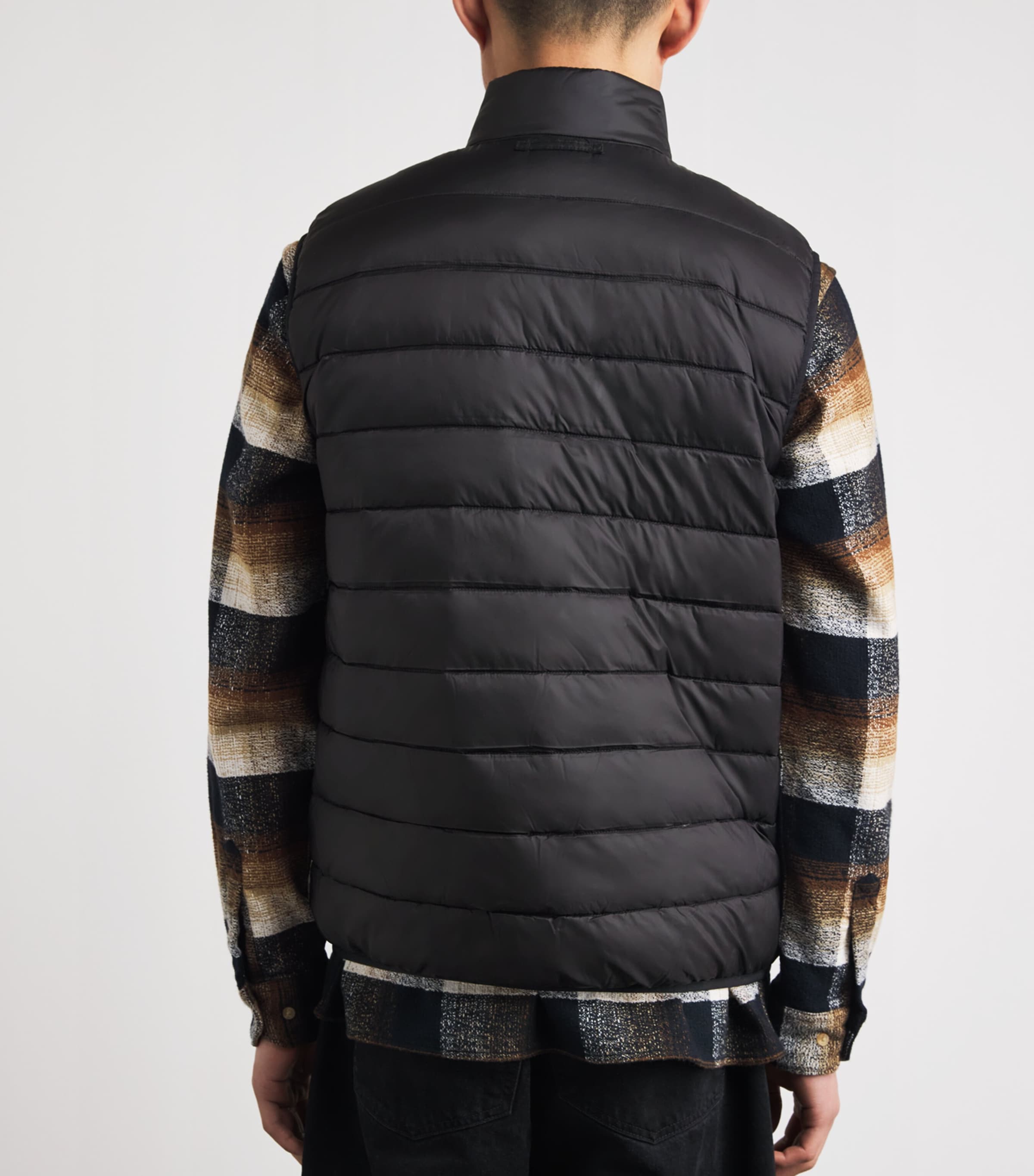 Barbour Mens Quilted Bretby Gilet Black Image 5
