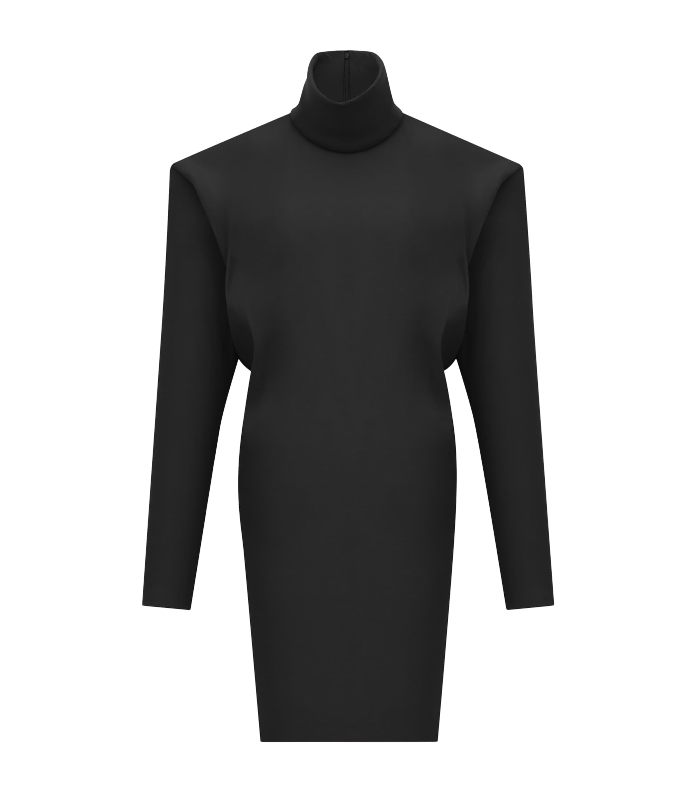 Silk-Blend Mini Dress 1000 Image 1