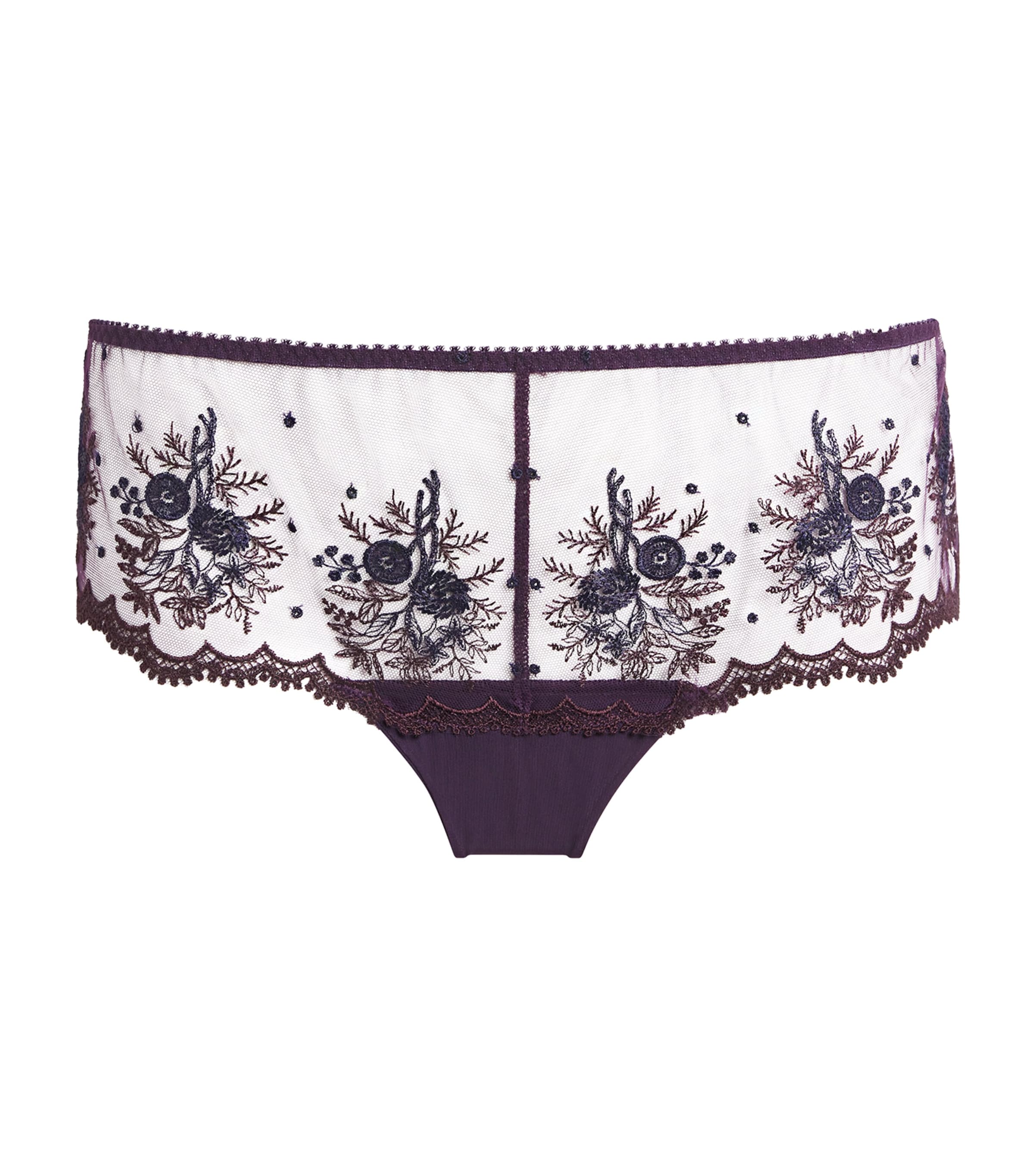 Simone Perele Shorty Intrigue Briefs In Brown