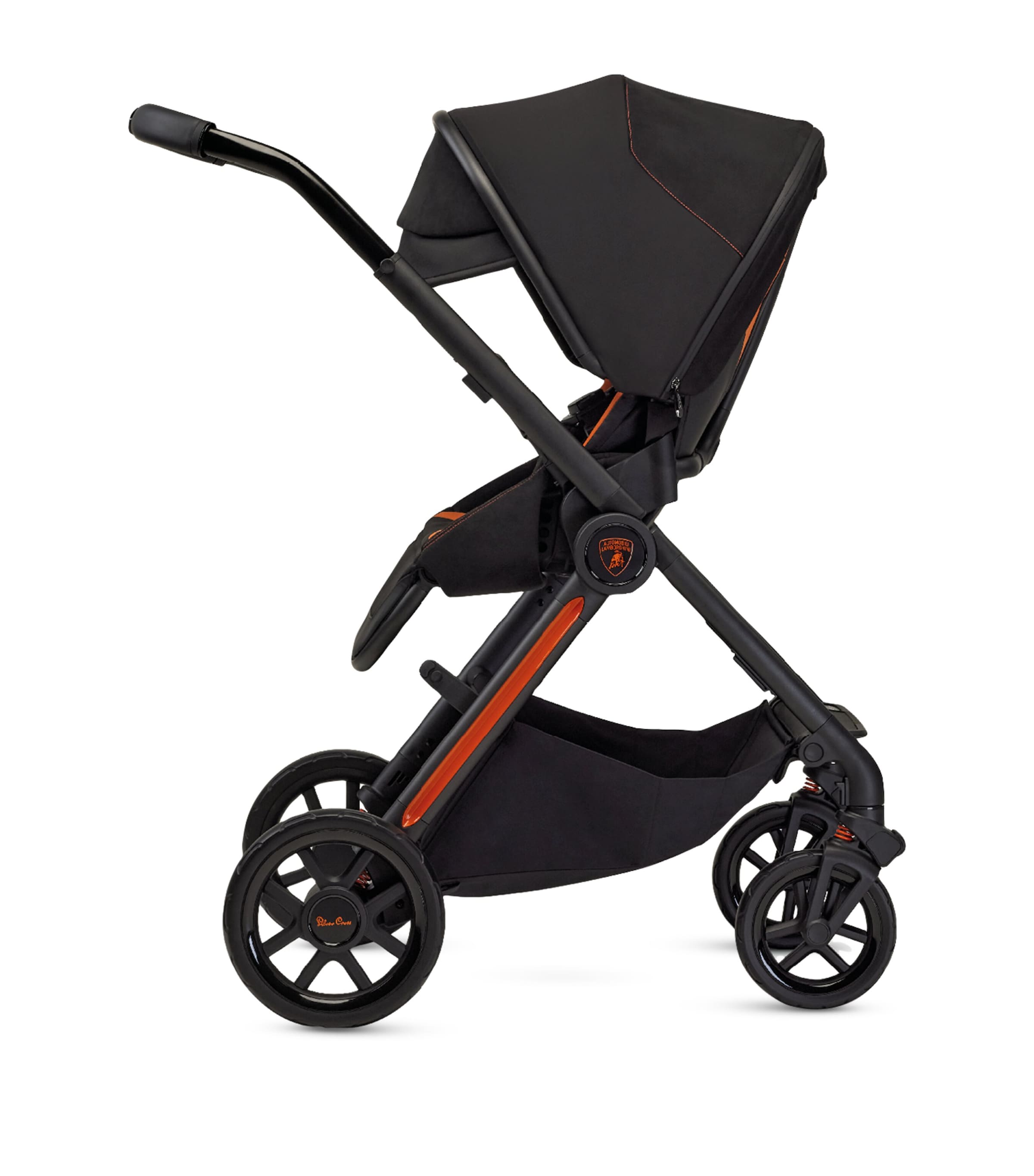 x Automobili Lamborghini Reef AL Arancio Stroller Bundle BLACK Image 4