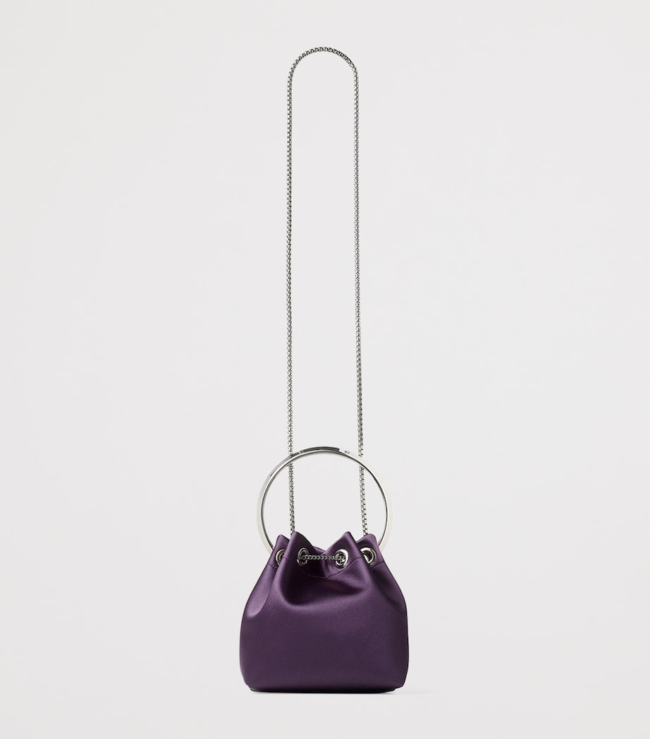 Bon Bon Satin Top-Handle Bag WINTER BLOOM/SILVER Image 4