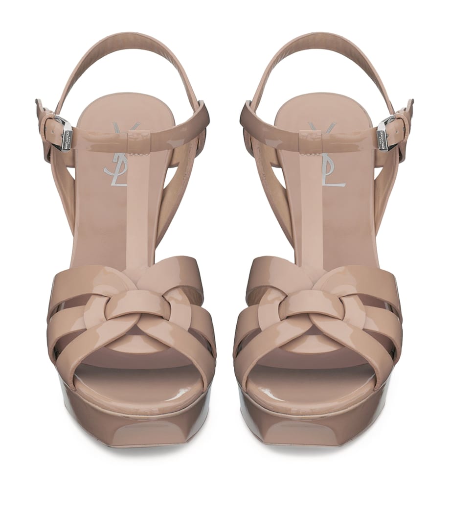 Leather Tribute Platform Sandals 105 9935 Image 2