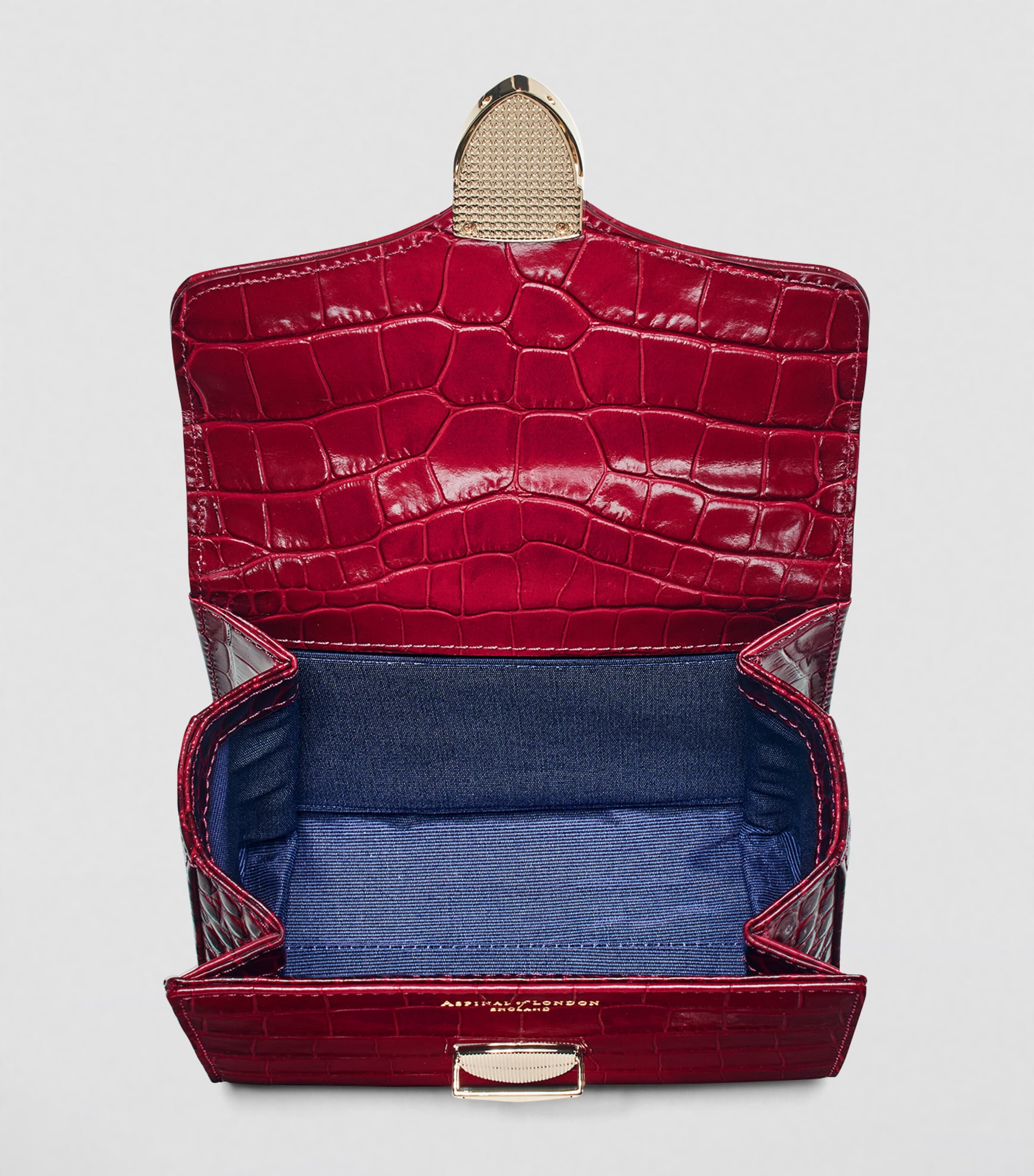 Mini Mayfair Top-Handle Bag CHERRY Image 6