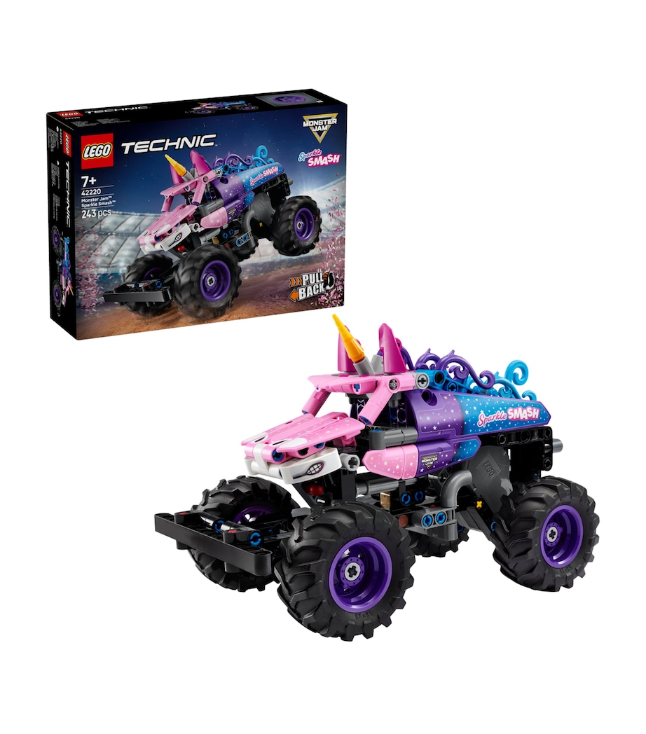 Technic Monster Jam Sparkle Smash Pull-Back Truck 42220 MULTI Image 1
