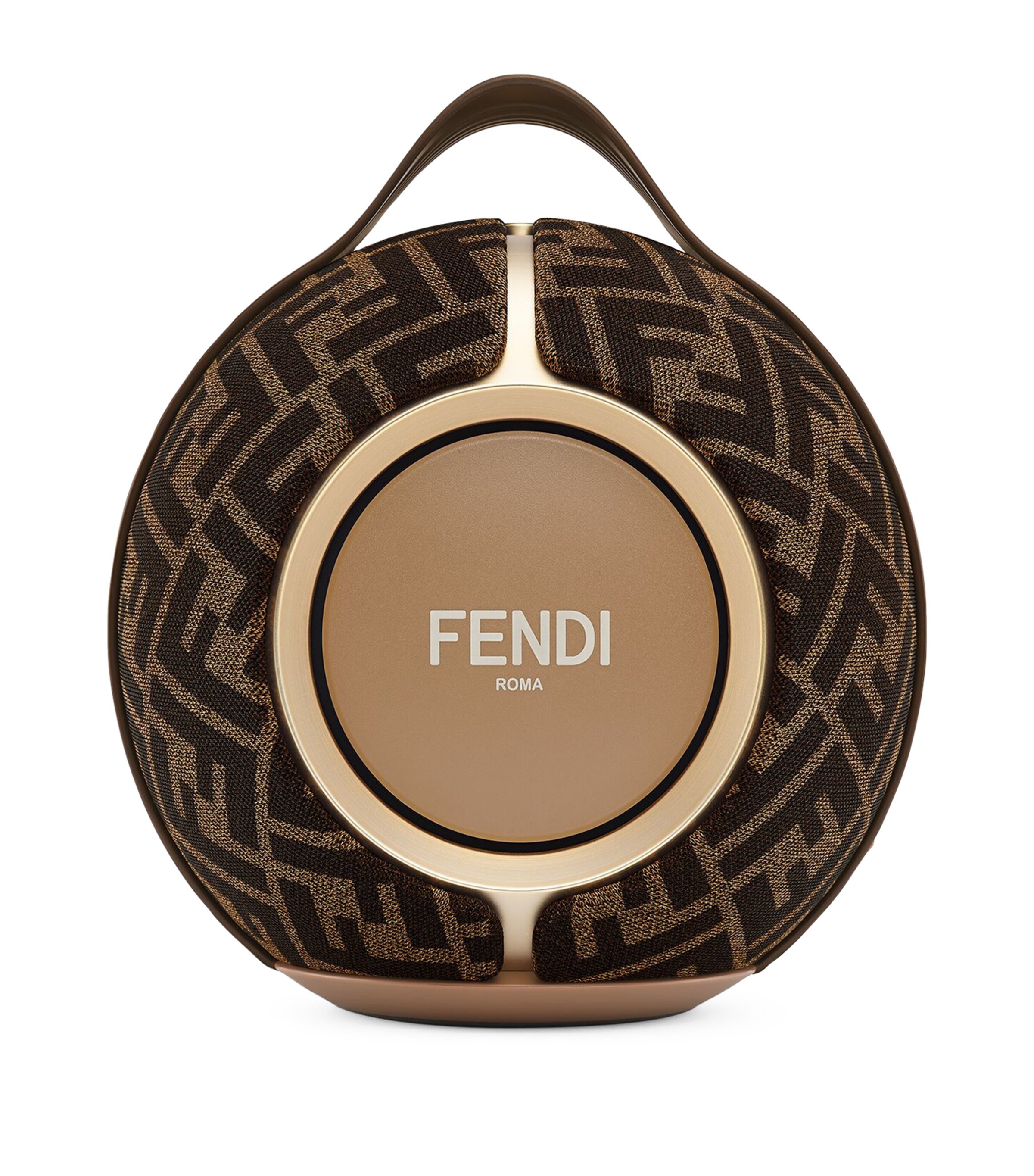 DEVIALET Brown x Fendi Mania Portable Speaker | Harrods US