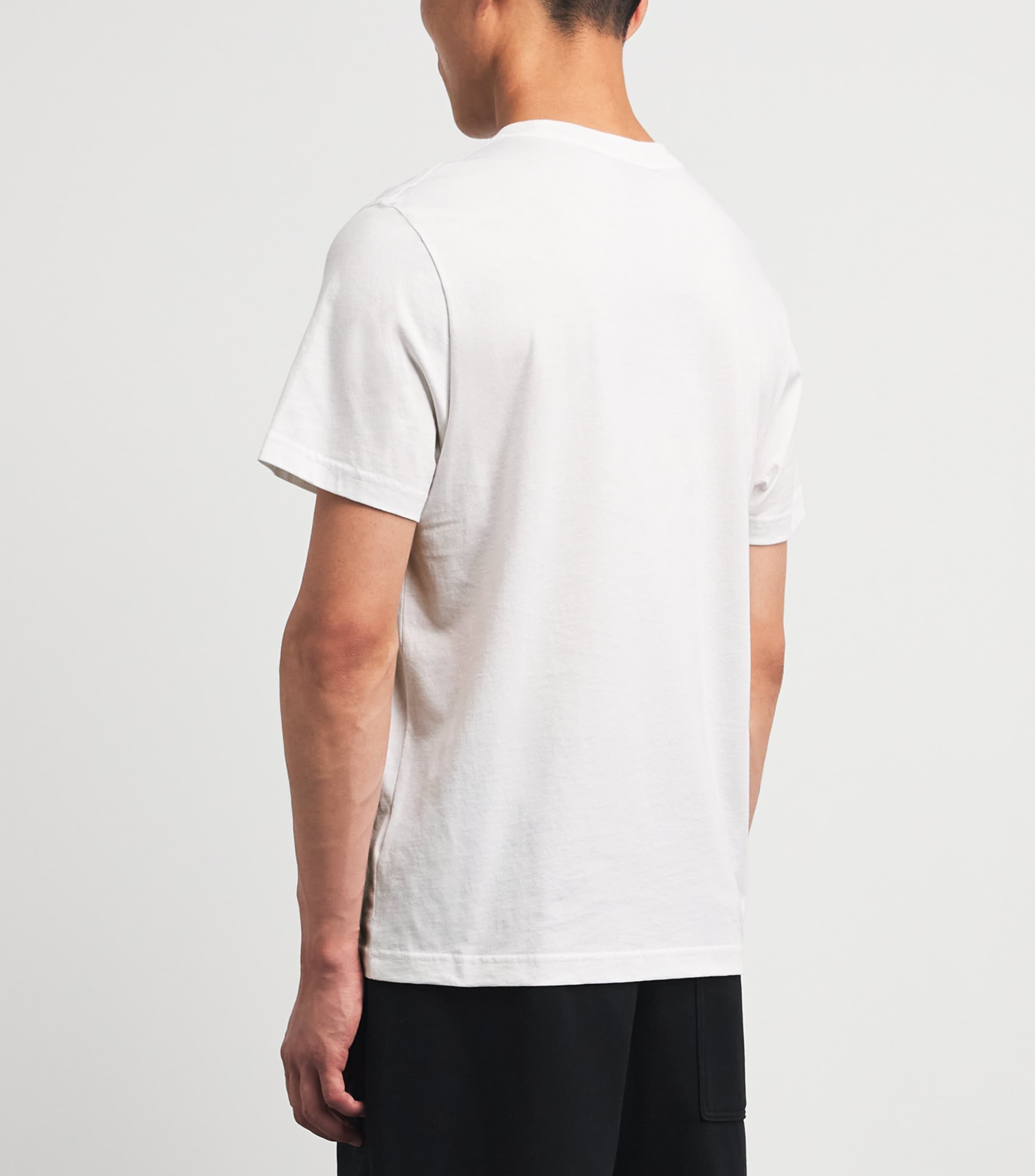 Moose Knuckles Mens Cotton Icebreak T-Shirt White Image 5