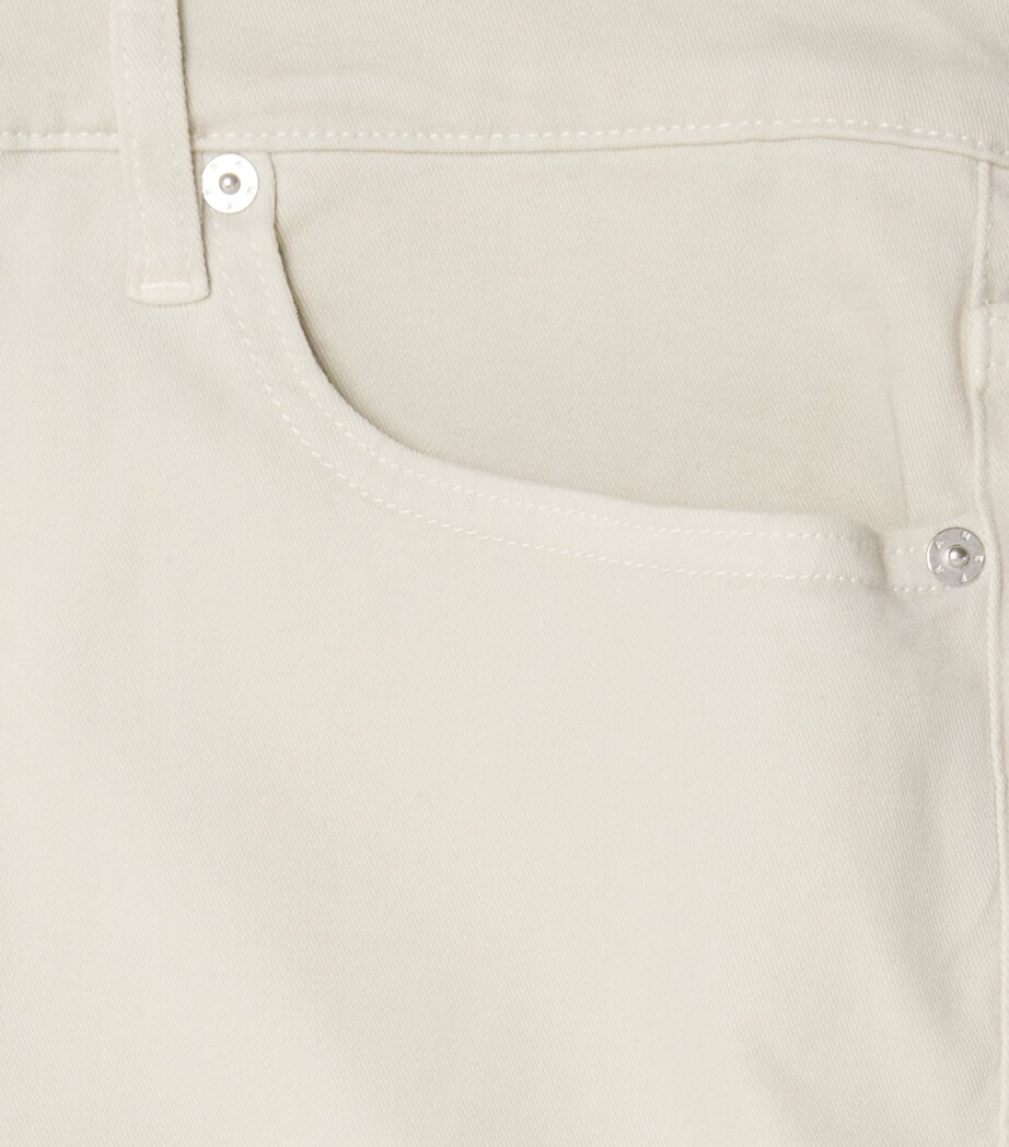 Mid-Rise Slim Jeans MKBG-MILK BEIGE Image 5