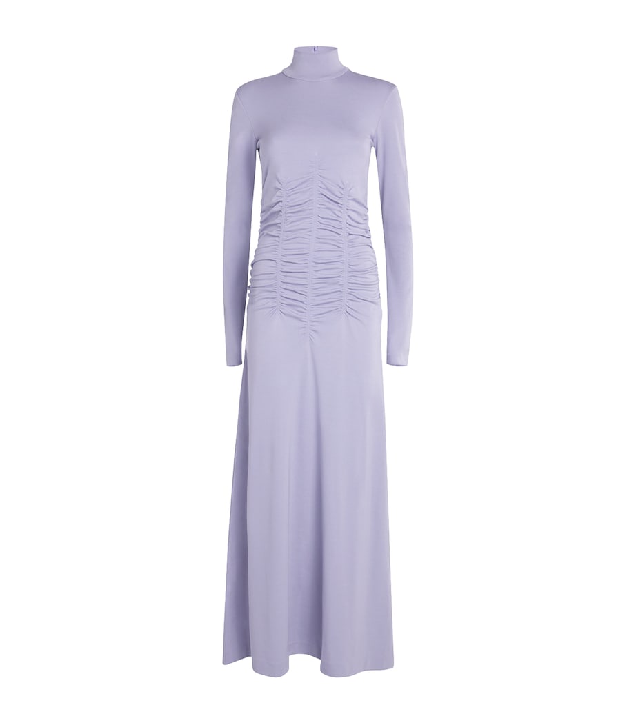 Ruched Maxi Dress 6004 HYACINTH Image 1