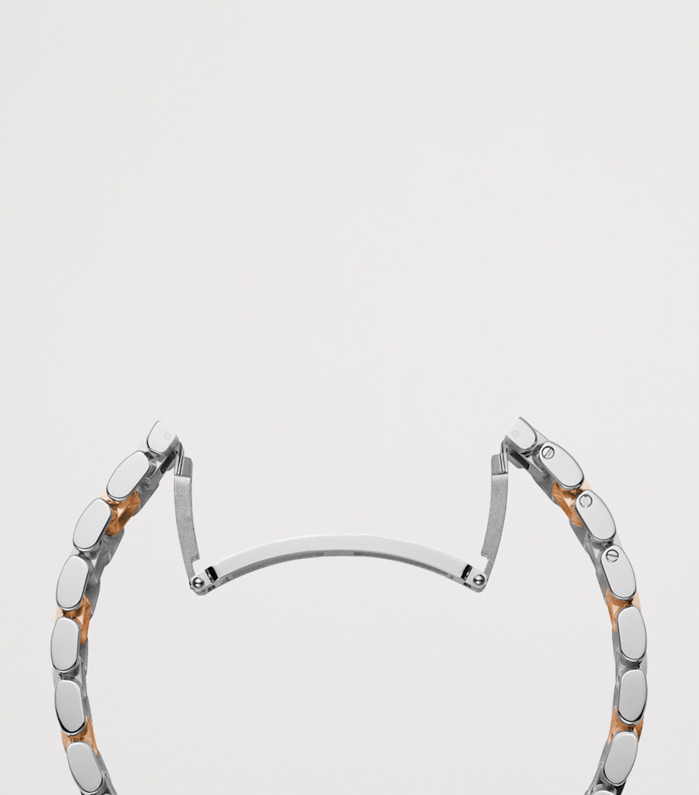 Stainless Steel, Rose Gold and Diamond Happy Sport Watch 36mm ROSE GOLD/STAINLESS Image 5