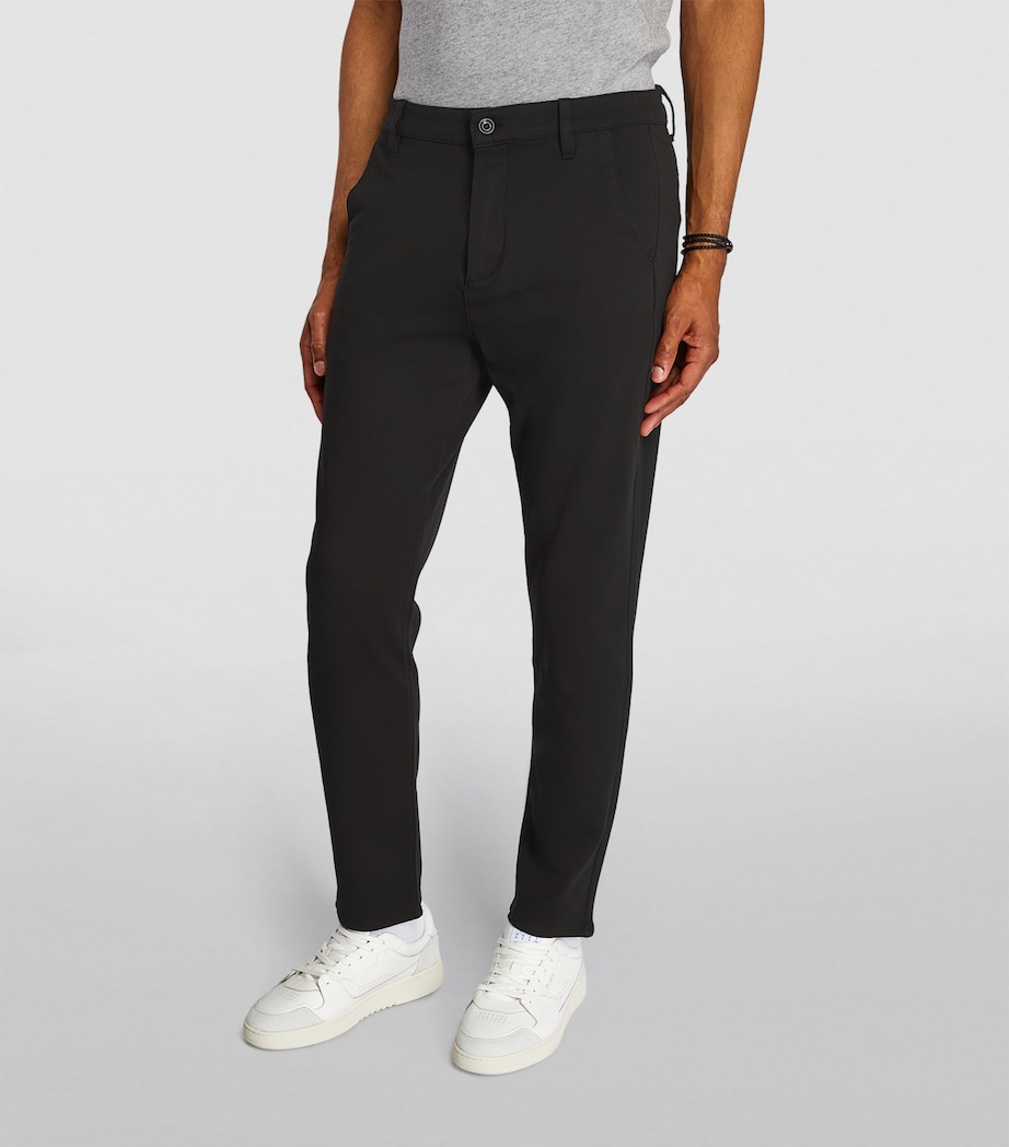 Double-Knit Travel Chinos BLACK Image 3
