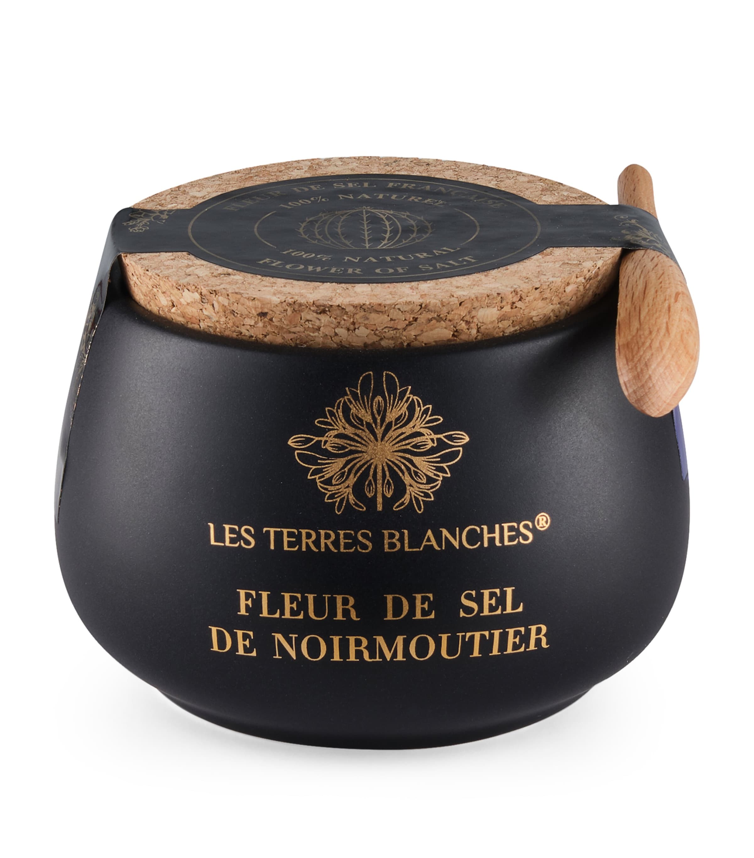 Les Terres Blanches Fleur de Sel Noirmoutier Salt (100g) | Food | Pantry Essentials | Condiments | Free From | Vegetarian | Gluten Free