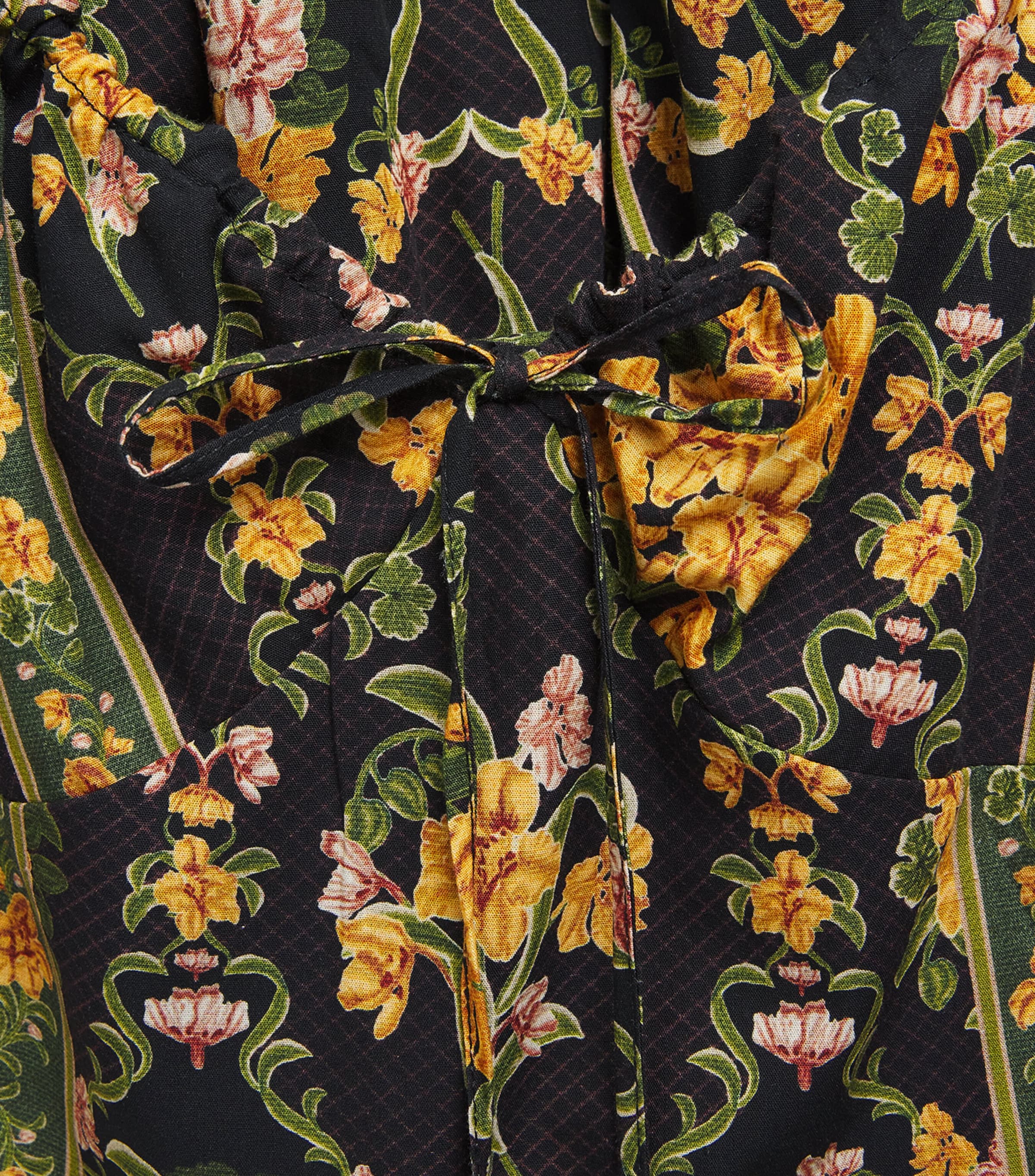 Floral Azulejo Cordillera Maxi Dress MULTICOLOR Image 6