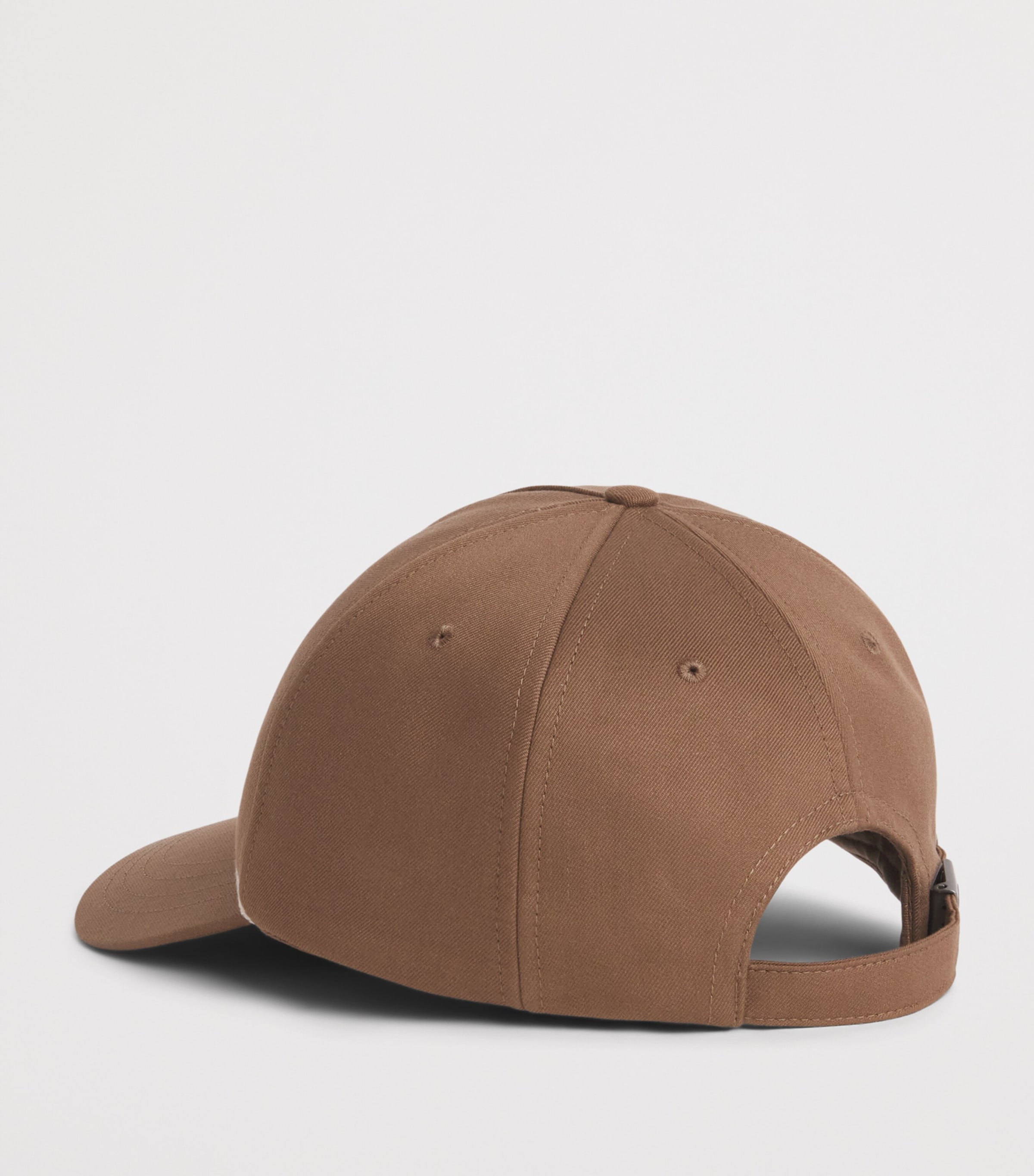 Ralph Lauren Purple Label x Wimbledon Silk Baseball Cap Soft Mocha Image 3