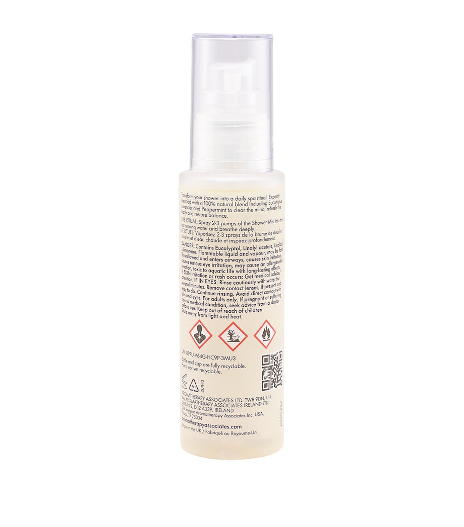 Aromatherapy Associates Support Breathe Shower Mist (100ml) Image 2