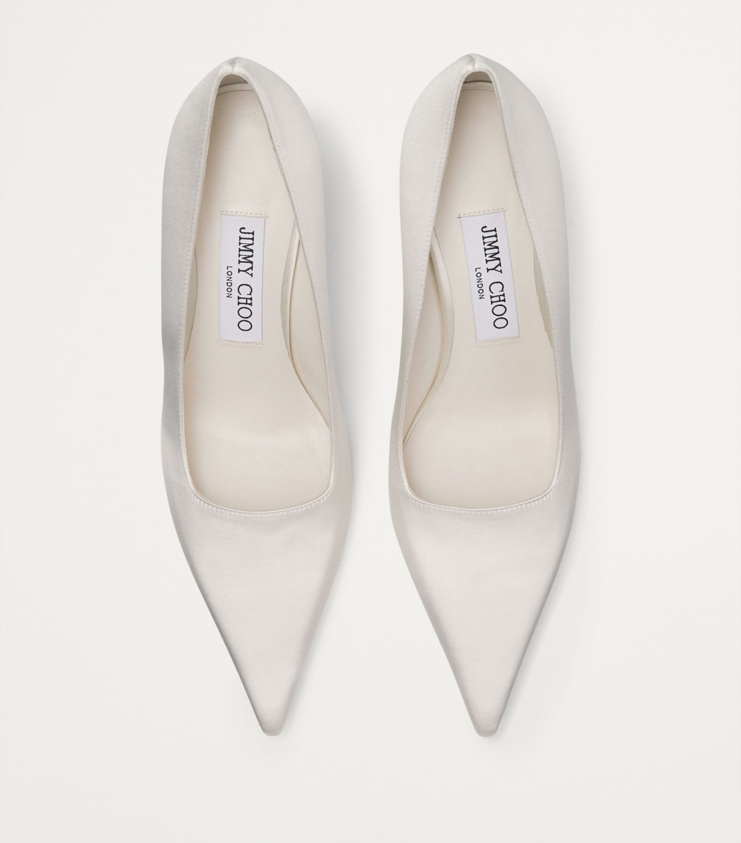 Ixia 80 Satin Pumps IVORY Image 2